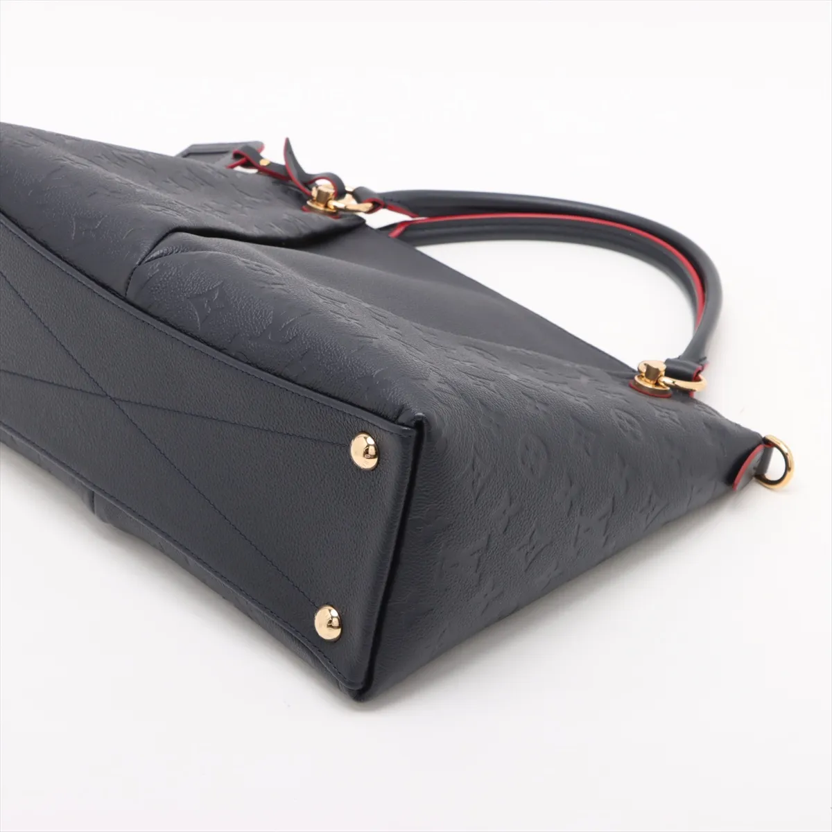 Monogram Empreinte V Tote MM M44397 CA0179 Navy — view 3