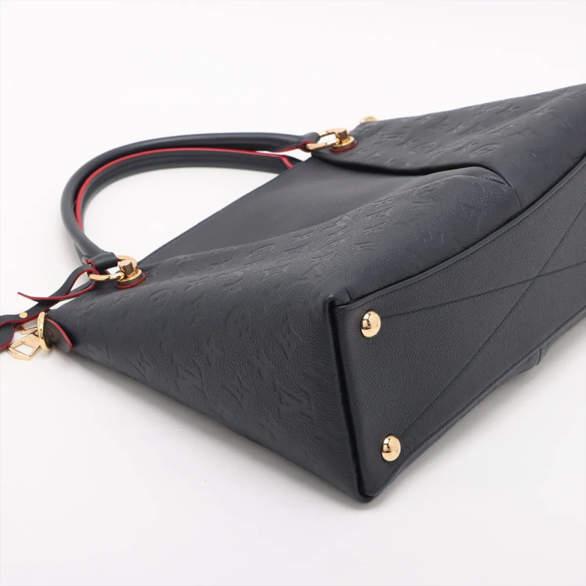 Monogram Empreinte V Tote MM M44397 CA0179 Navy — view 4