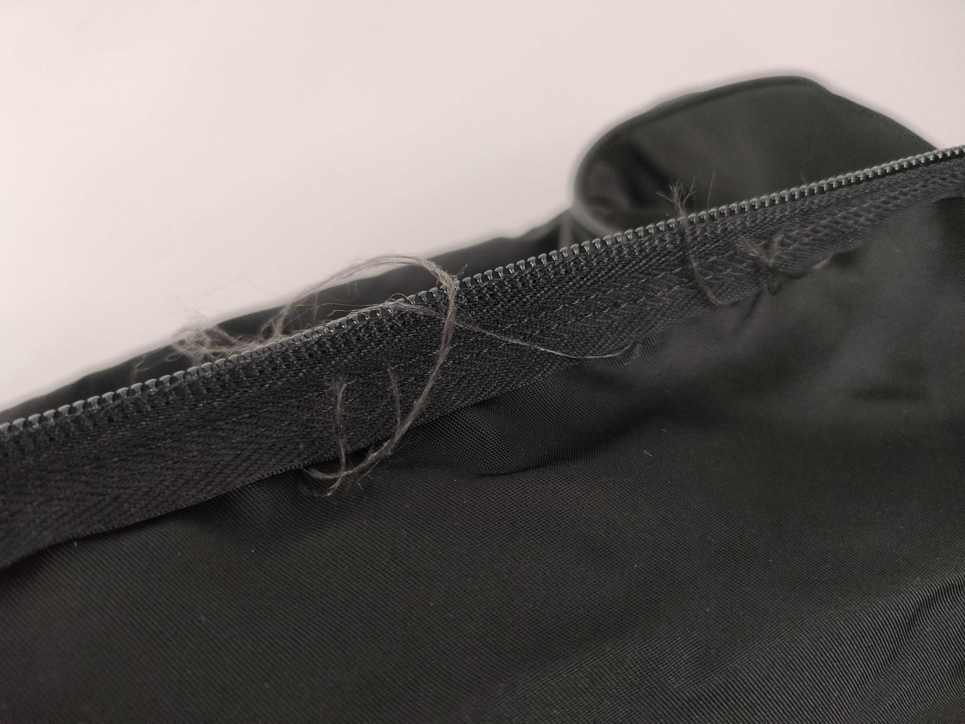 Nylon Prada Boston Bag Large Capacity Triangle Logo Black Nylon Boston Bag — view 12
