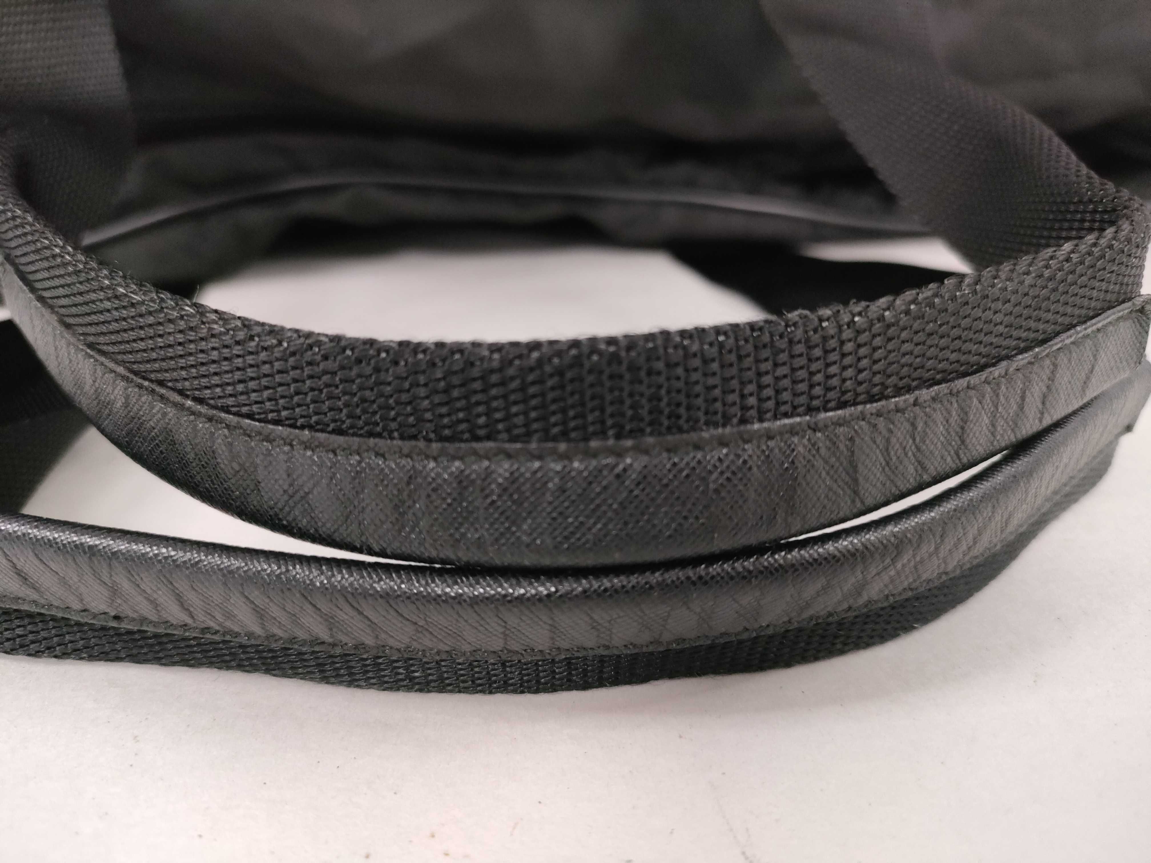 Nylon Prada Boston Bag Large Capacity Triangle Logo Black Nylon Boston Bag — view 4