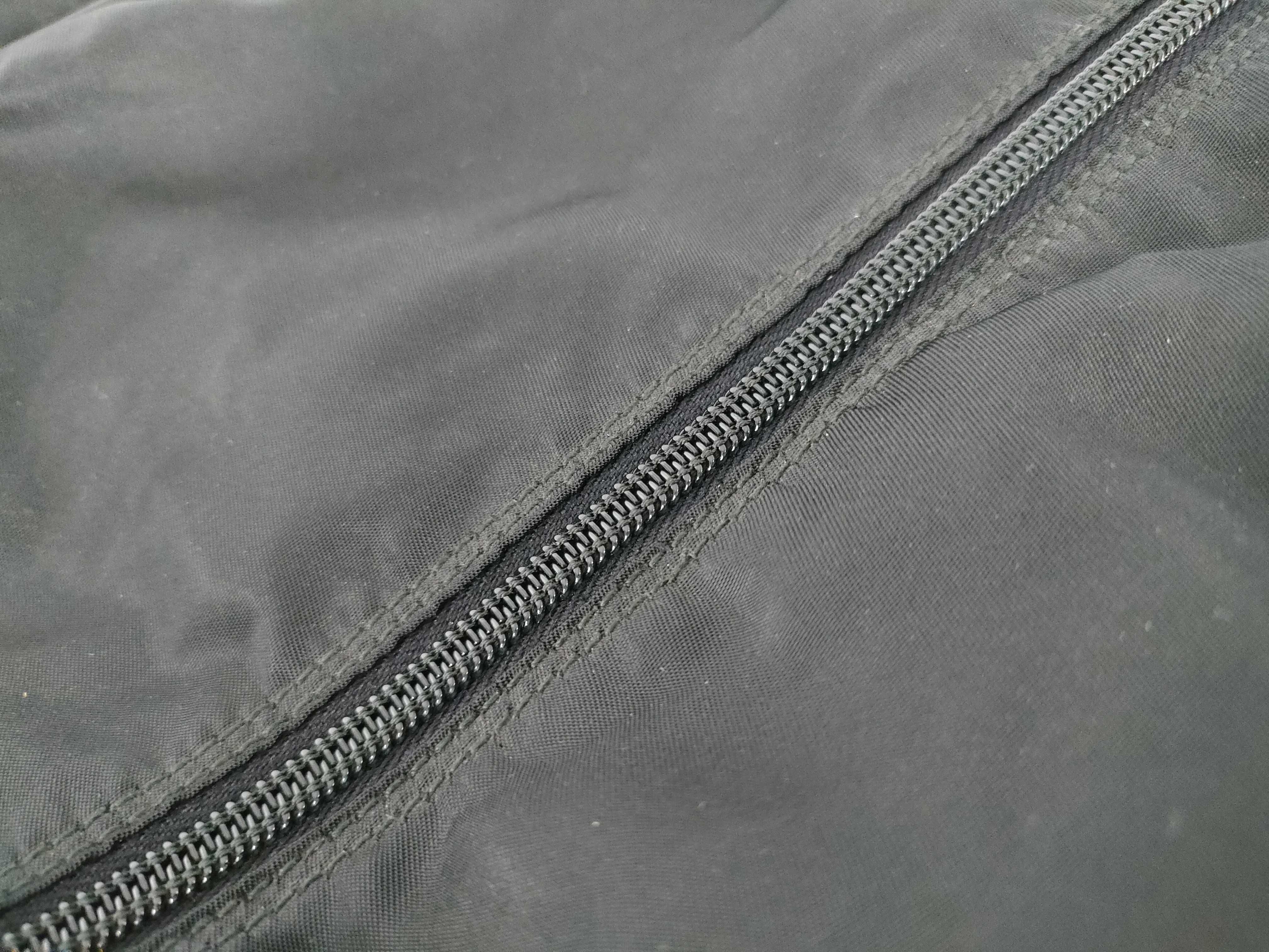 Nylon Prada Boston Bag Large Capacity Triangle Logo Black Nylon Boston Bag — view 8