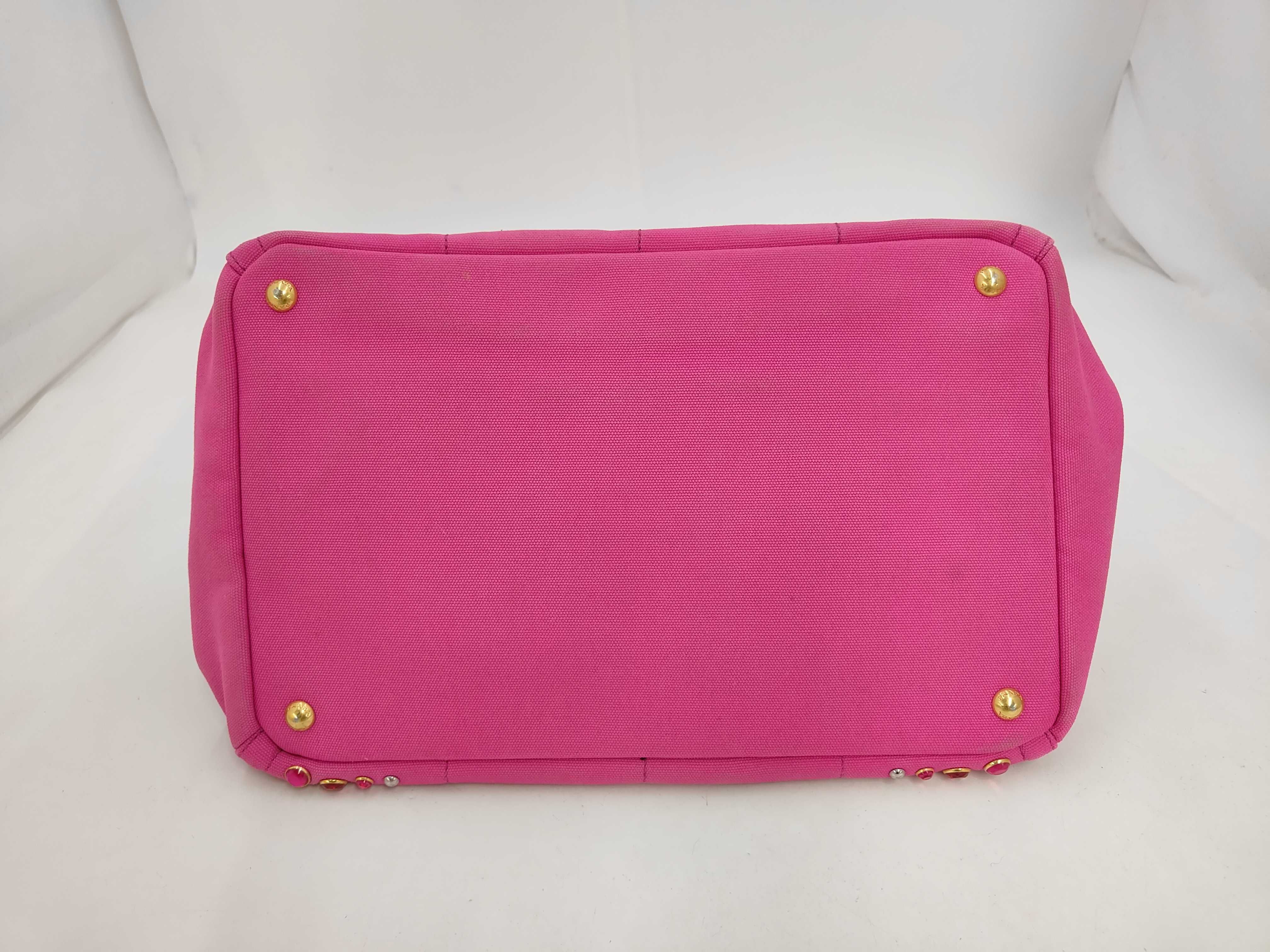 Canapa Bijou L Pink Tote Bag 2-way Bag Handbag — view 4