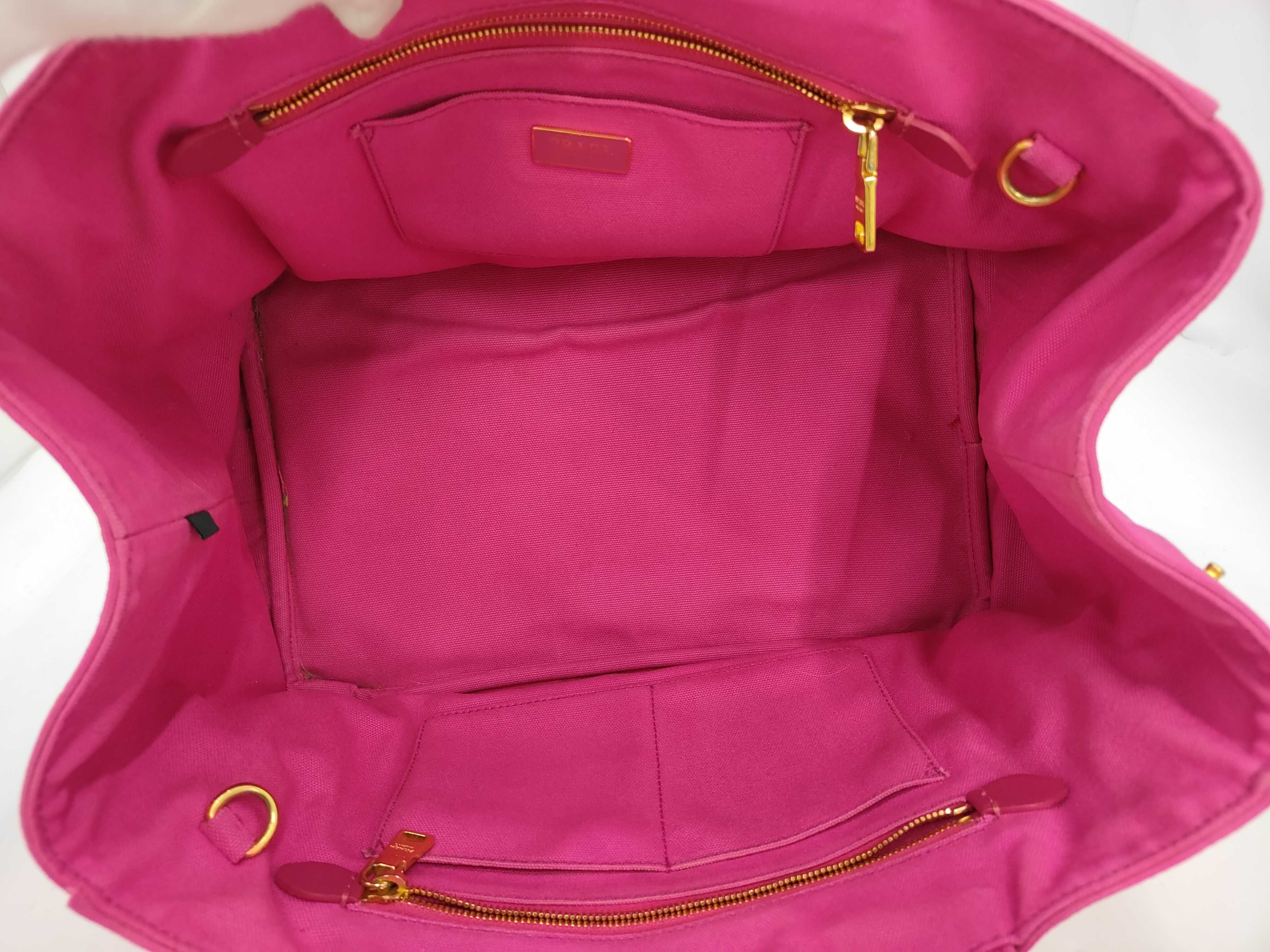Canapa Bijou L Pink Tote Bag 2-way Bag Handbag — view 8