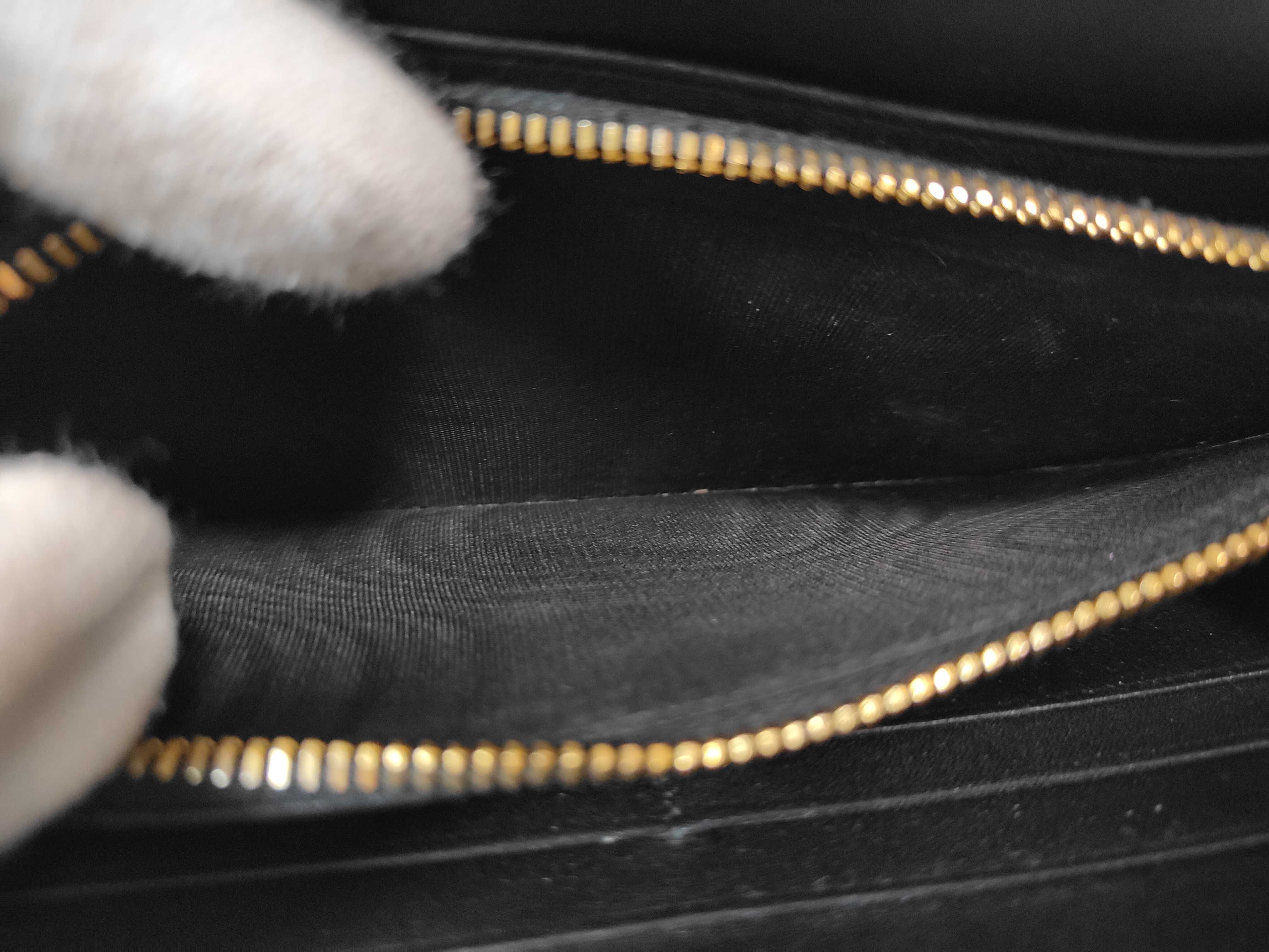 Saffiano Zip Long Wallet Black 1ML506 Wallet — view 11