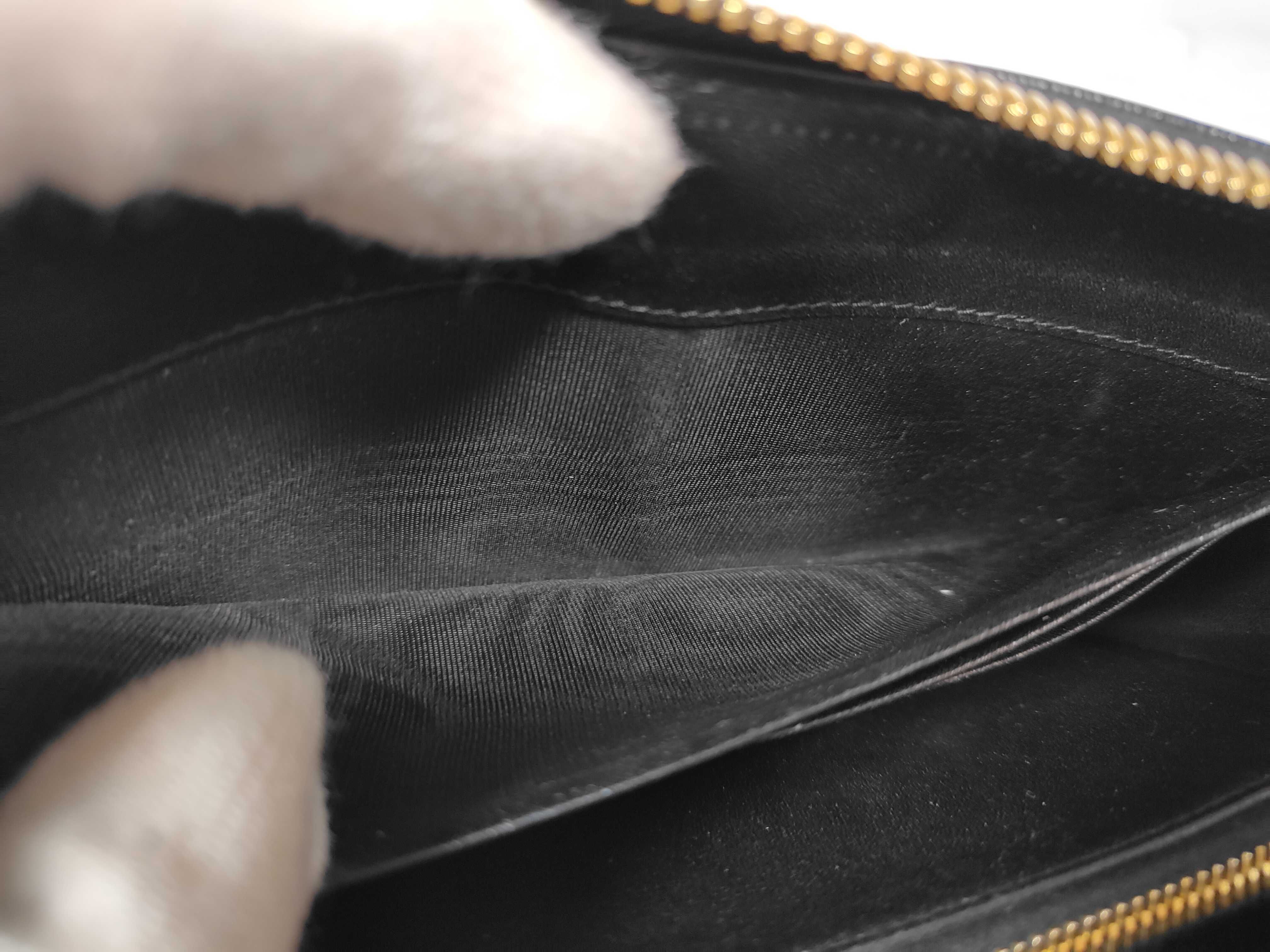 Saffiano Zip Long Wallet Black 1ML506 Wallet — view 15