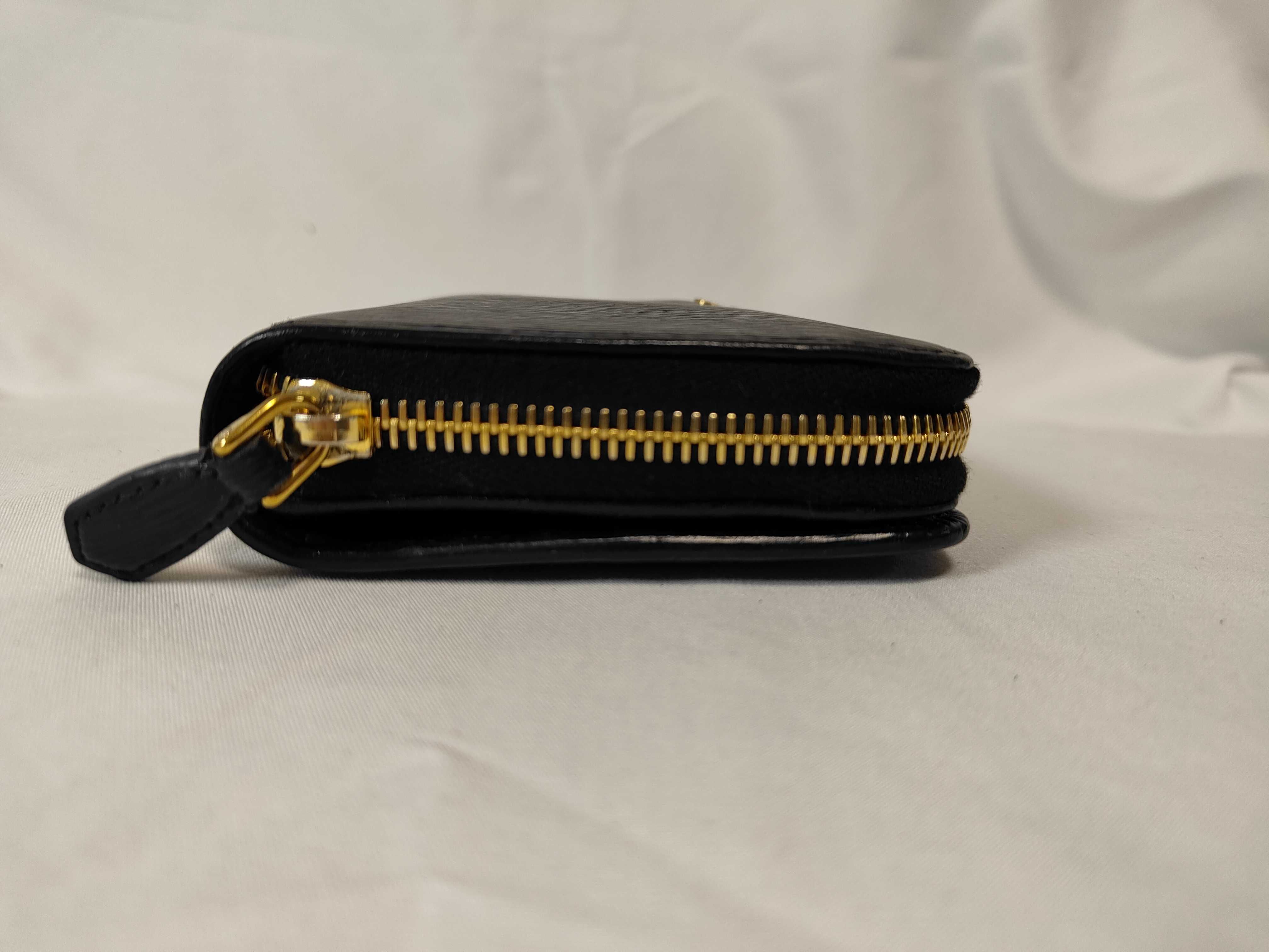 Saffiano Zip Long Wallet Black 1ML506 Wallet — view 6