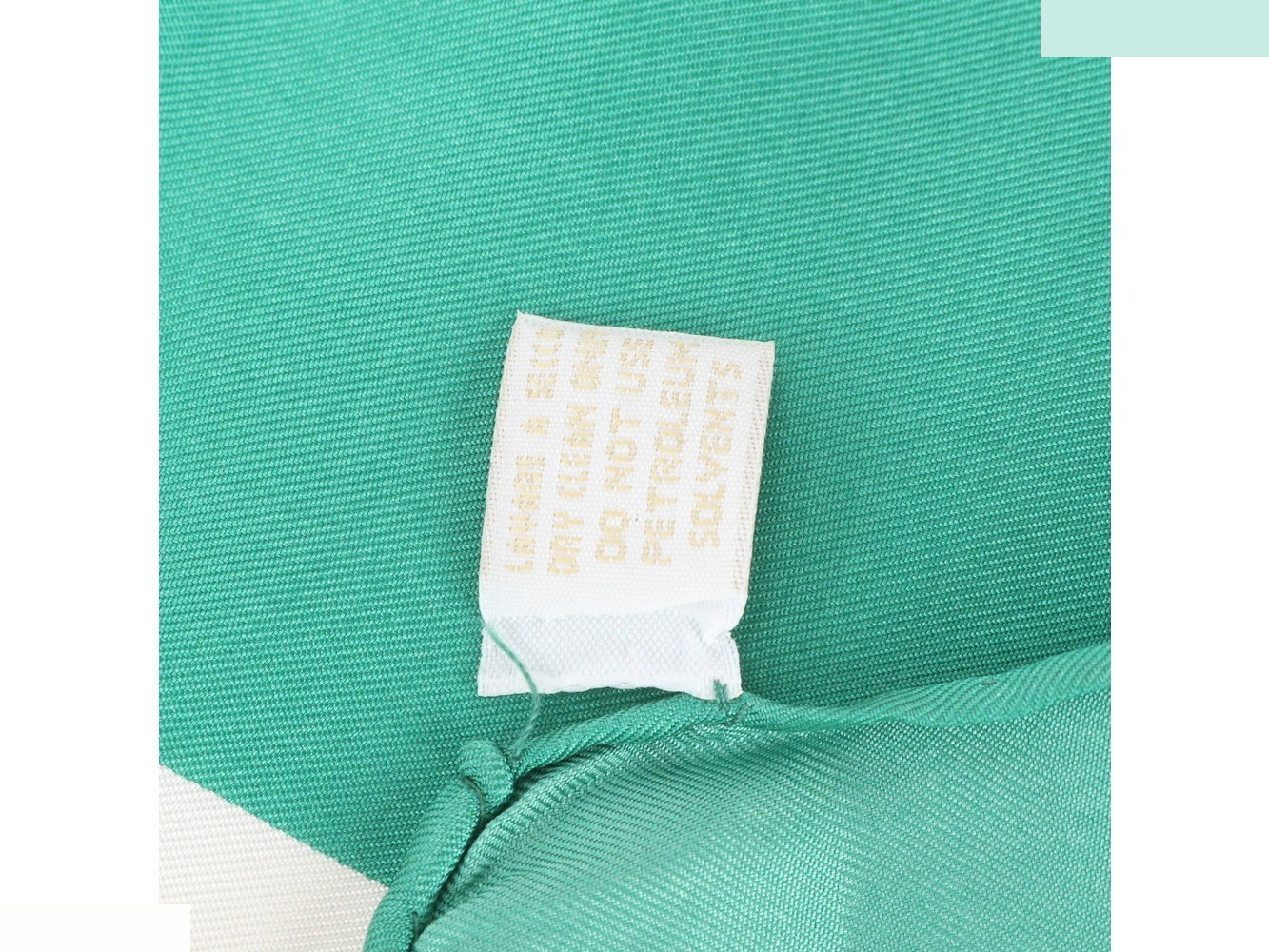 100% Silk Scarf with Tag — view 8