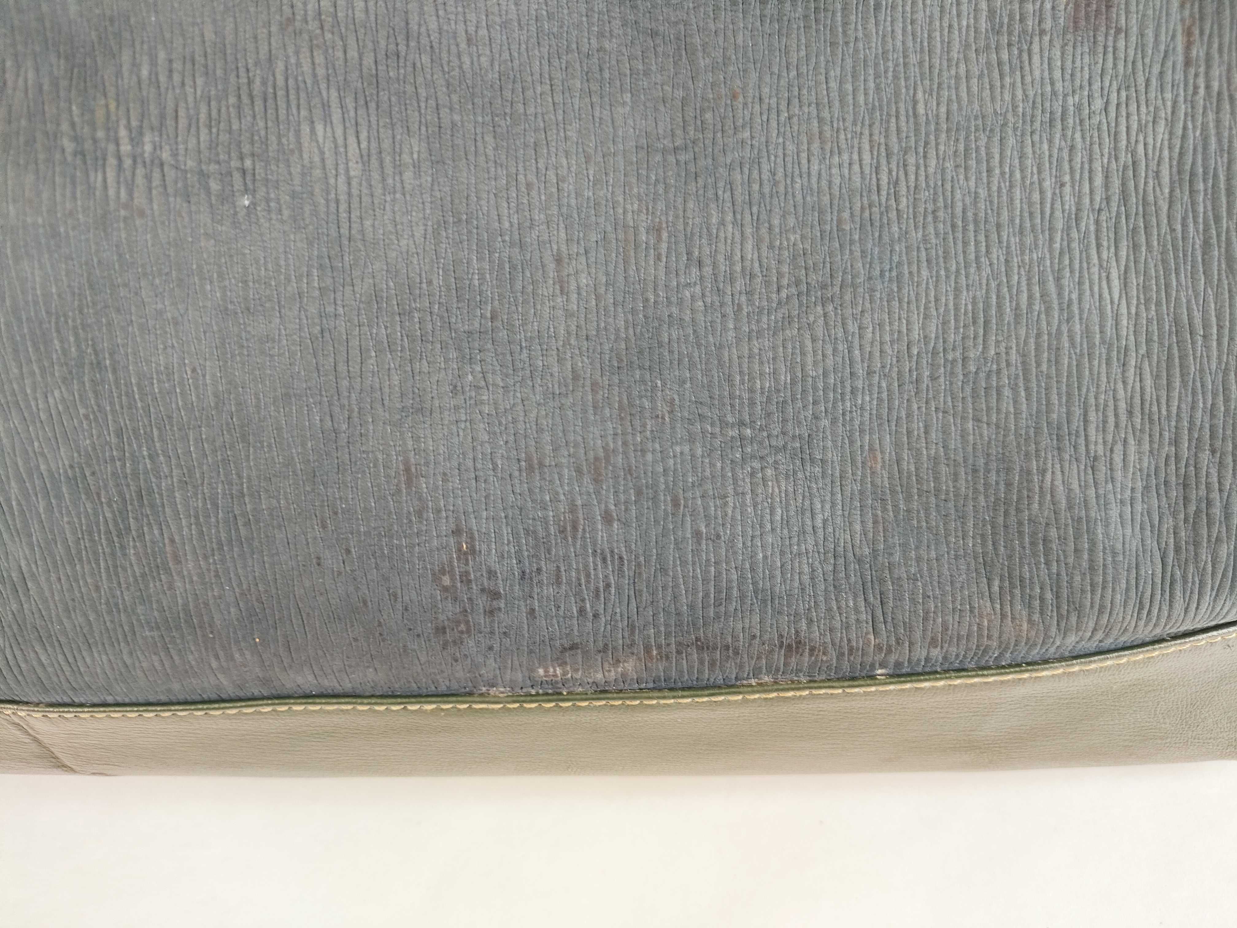 Velázquez Tote Bag with Twisted Hardware, Blue and Green Tote Bag — view 11