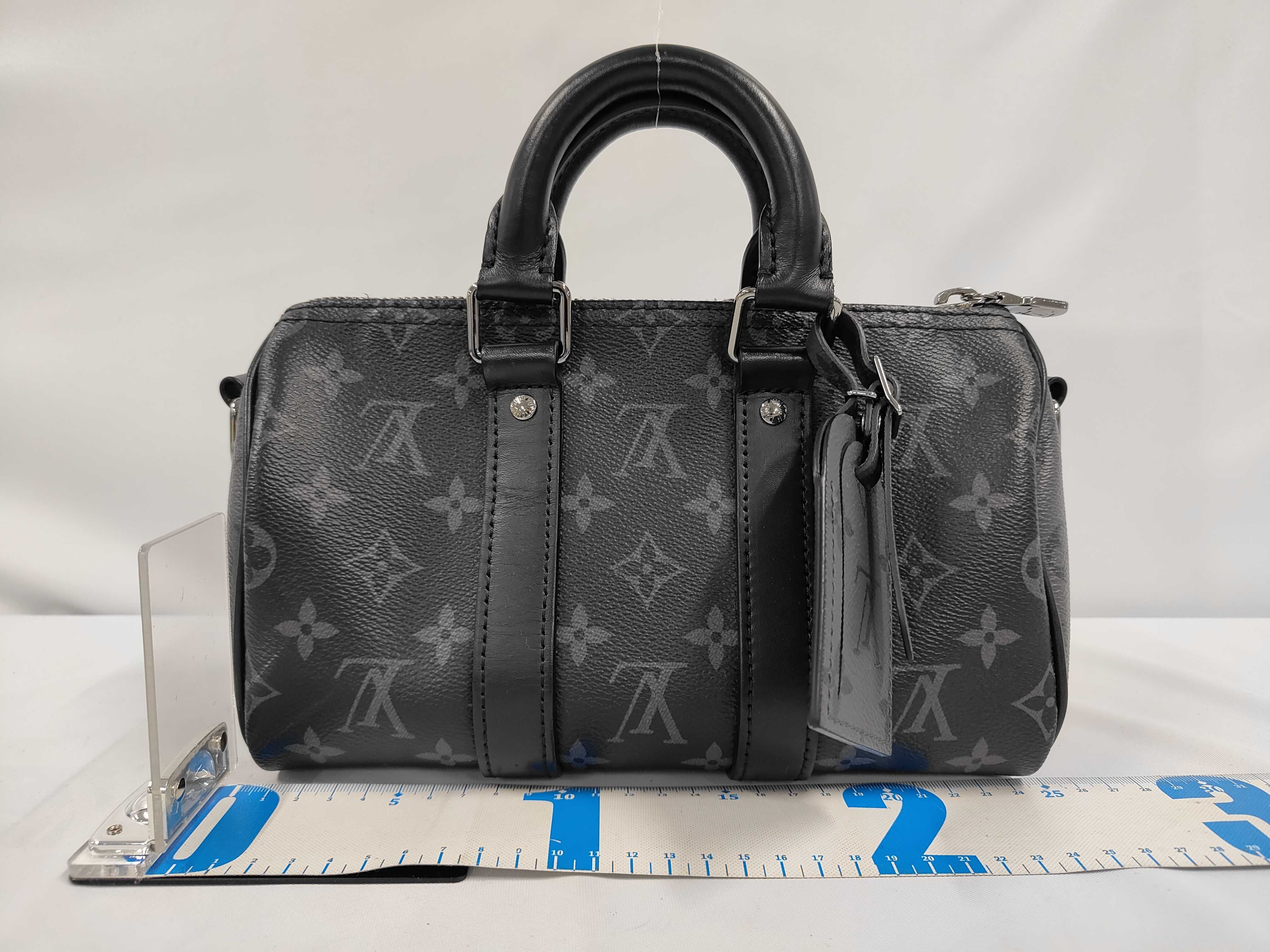 Monogram Eclipse Keepall Bandoulière 25 Handbag — view 2