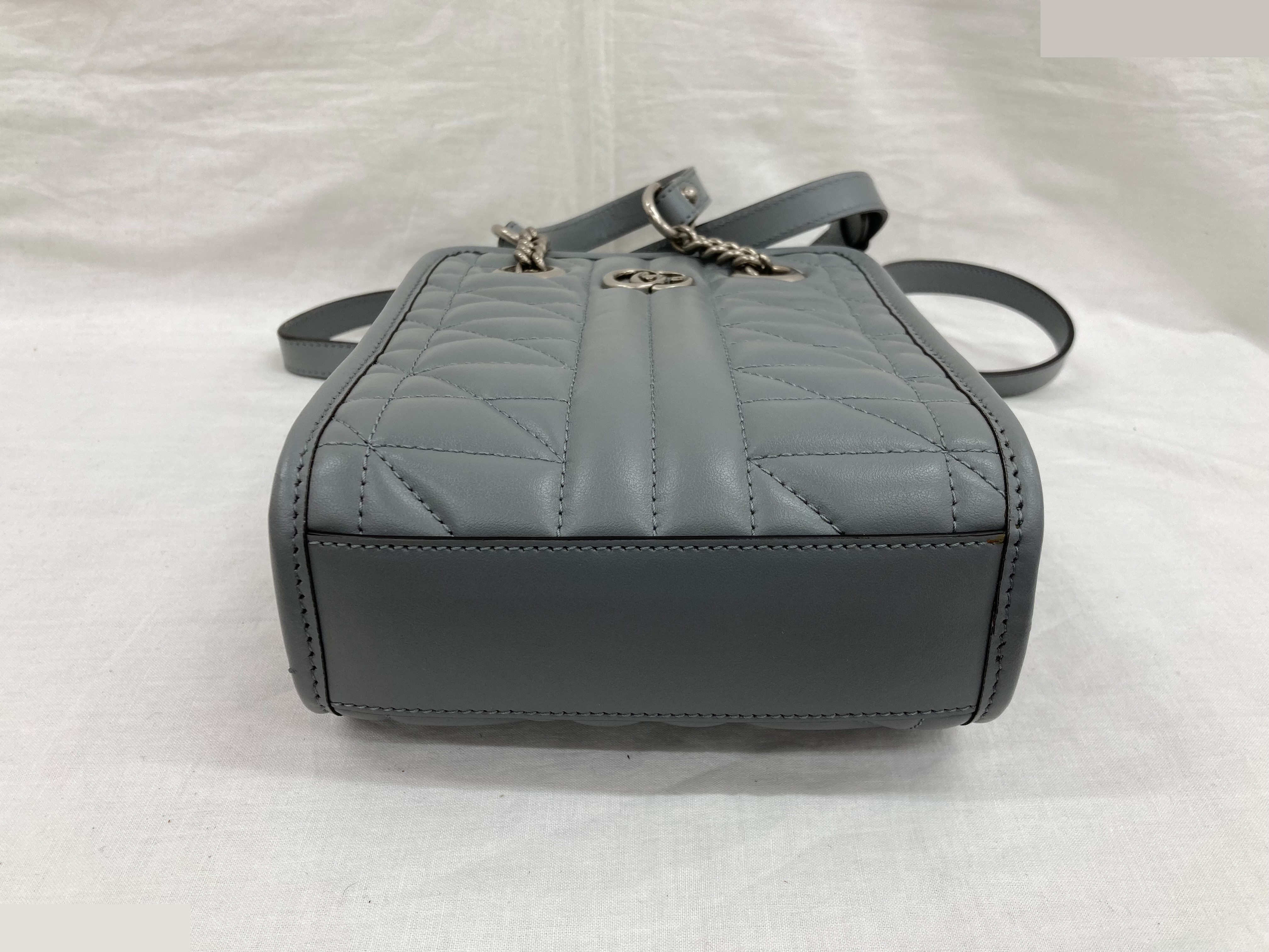 GG Marmont Quilted Leather Super Mini Bag — view 4
