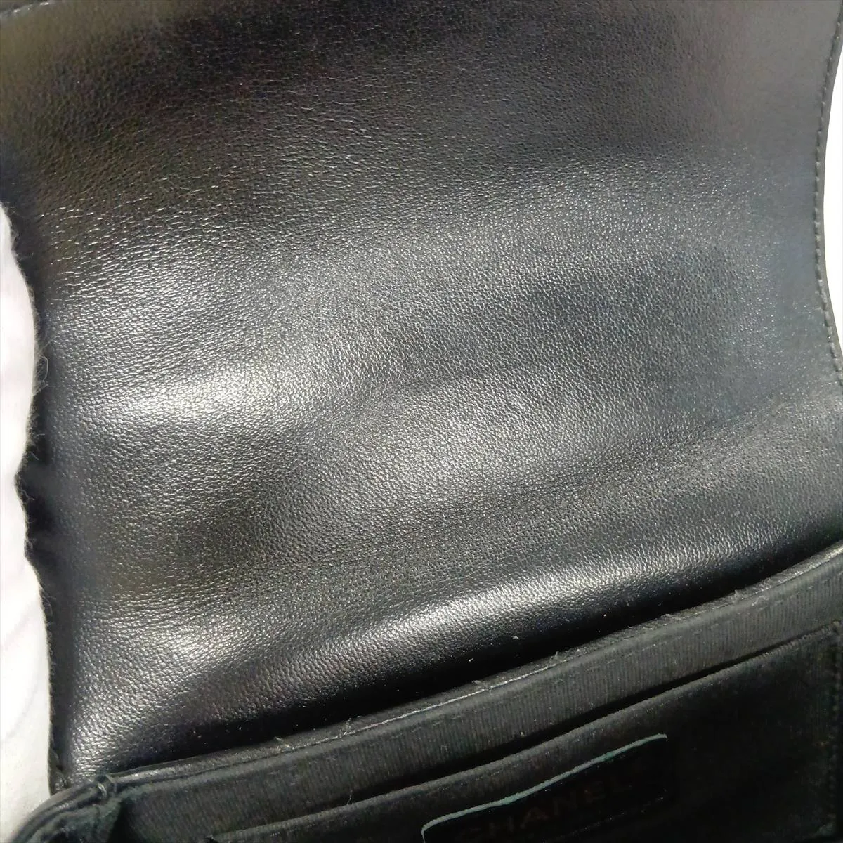Matelassé Lambskin 2-Way Handbag, Black with Gold Hardware, C8PLJ9A6, Random Plate — view 13