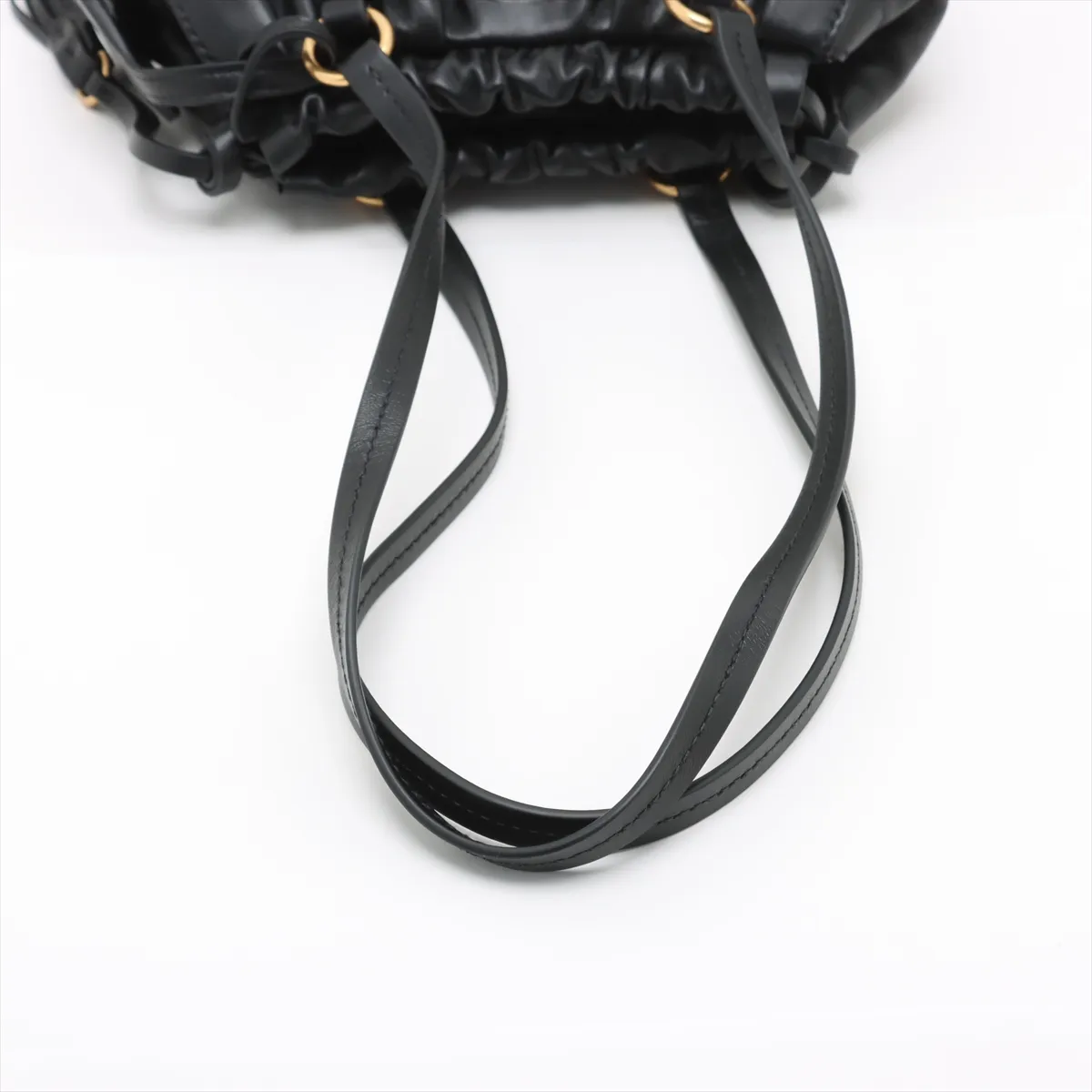 Joie Nappa Leather Shoulder Bag Black — view 5
