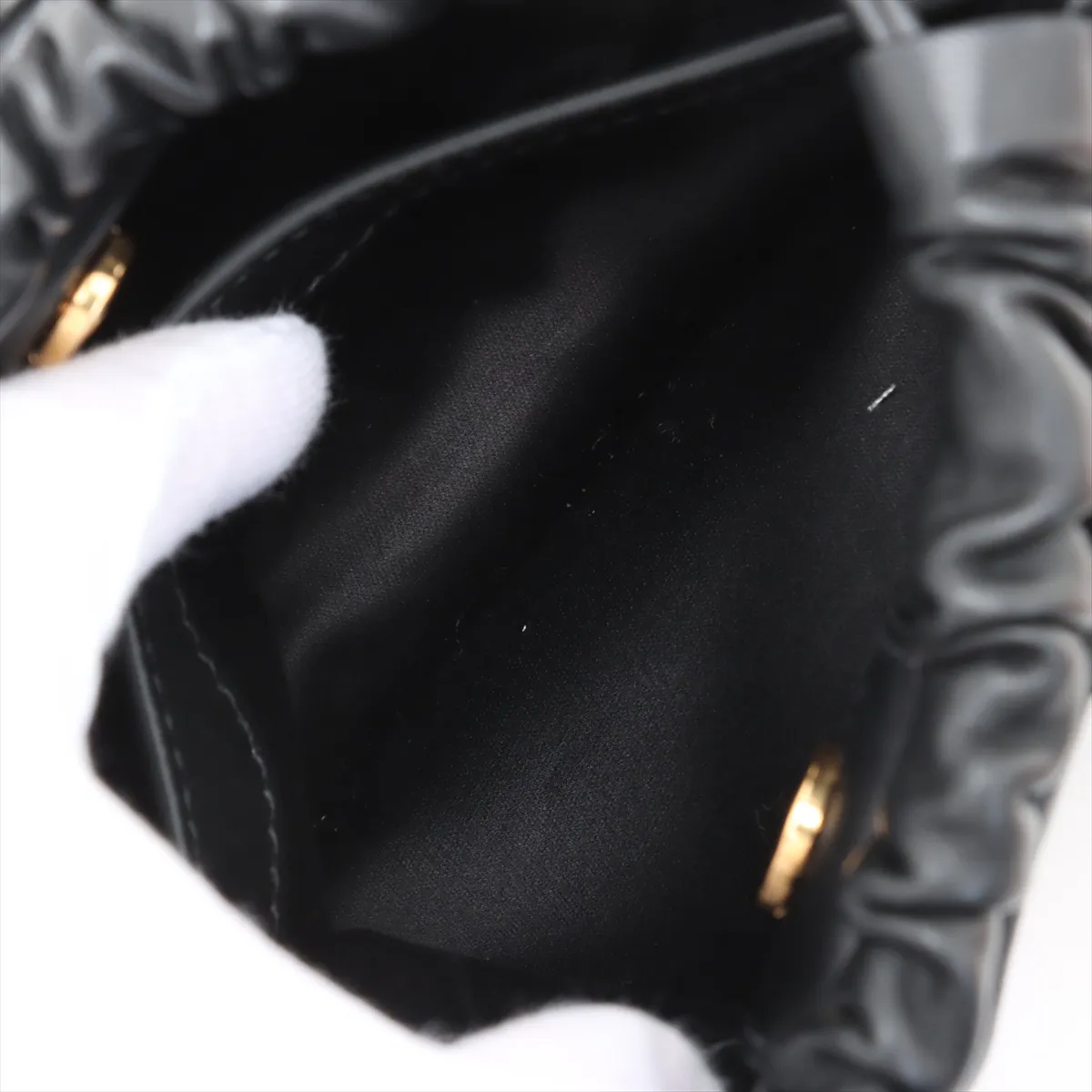 Joie Nappa Leather Shoulder Bag Black — view 8