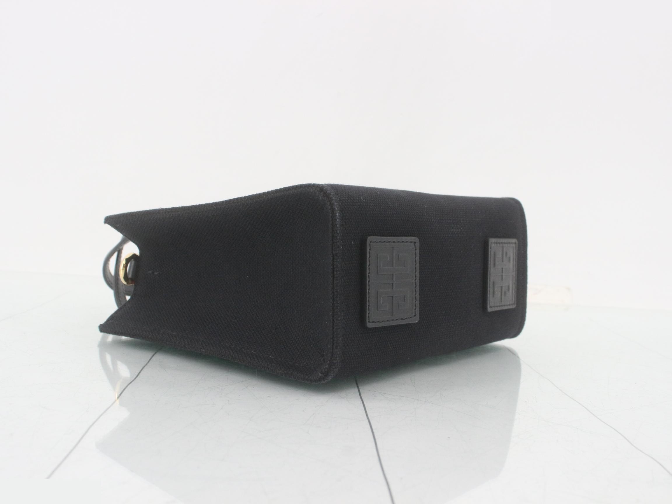 Mini Tote Bag, 2-Way, Black — view 5