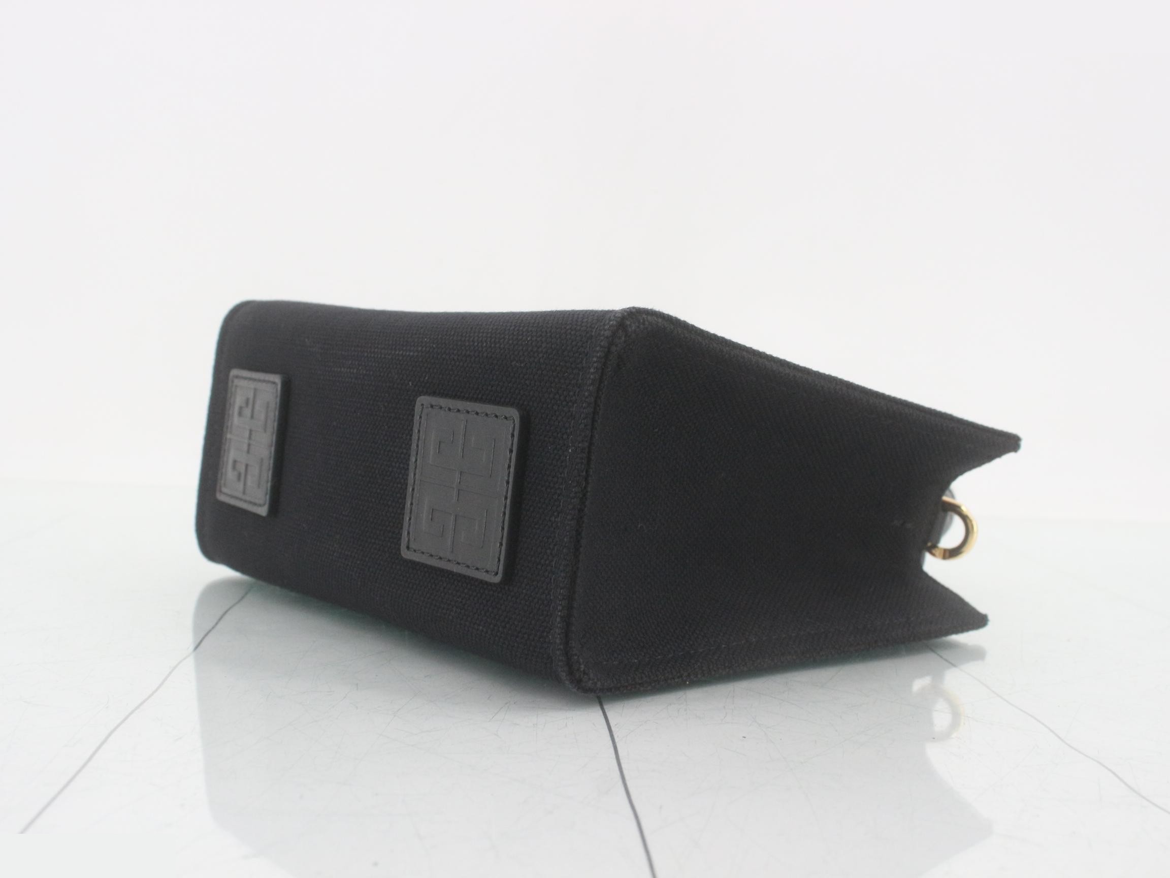 Mini Tote Bag, 2-Way, Black — view 6