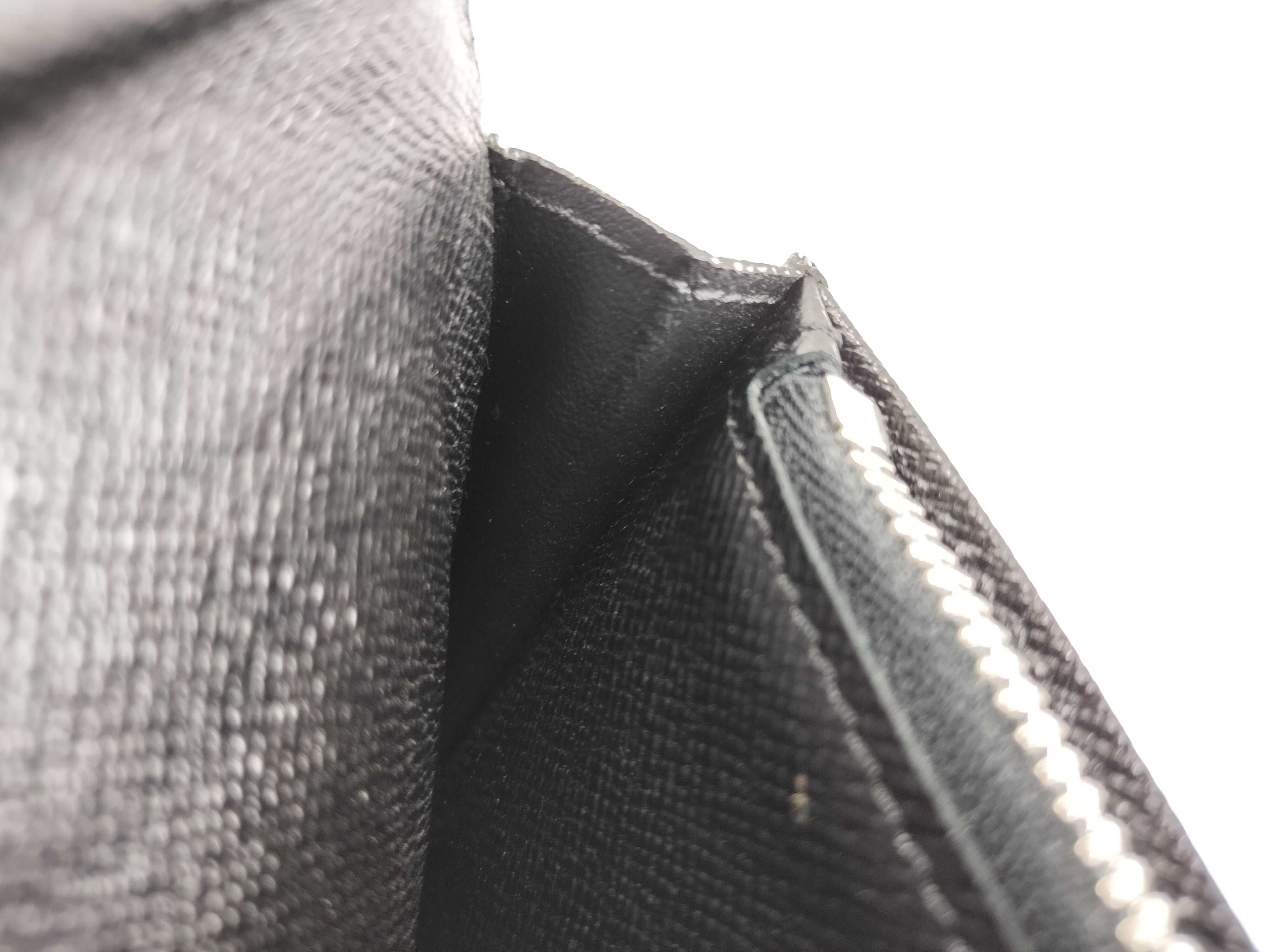 Damier Graphite Louis Vuitton N62665 Portefeuille Brazza Wallet — view 11