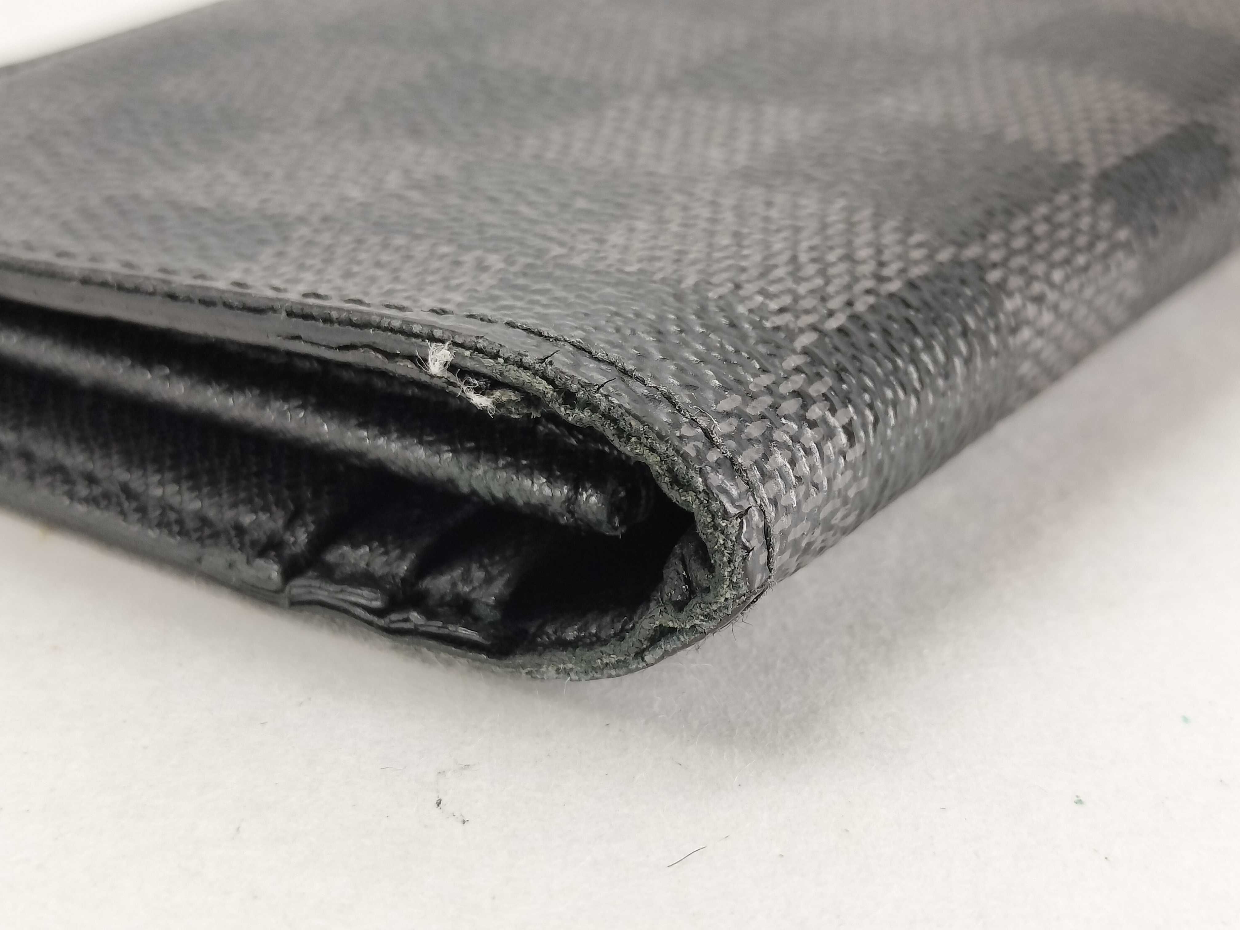Damier Graphite Louis Vuitton N62665 Portefeuille Brazza Wallet — view 3