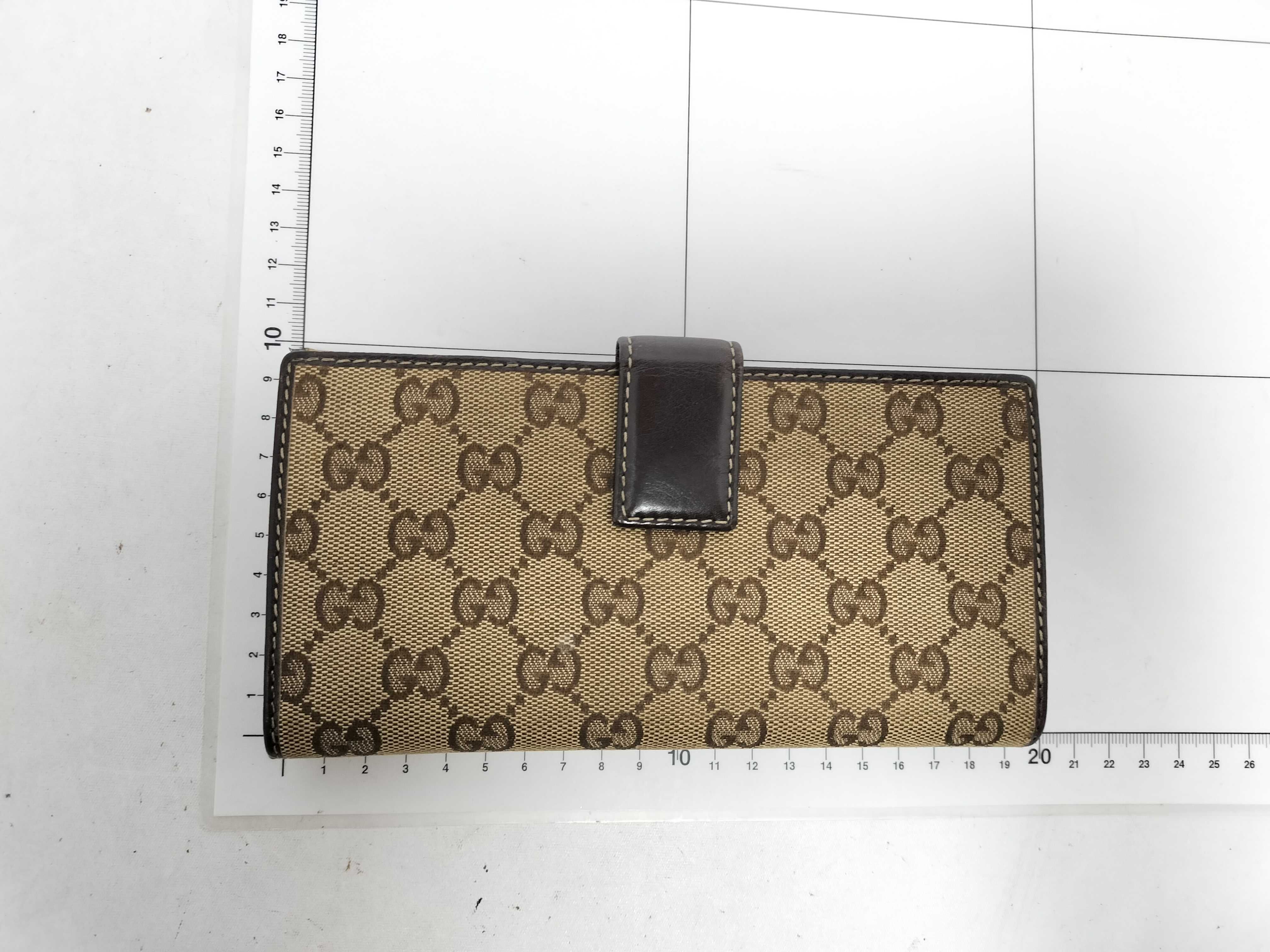 GG Canvas Gucci Interlocking GG Double Snap Wallet — view 2