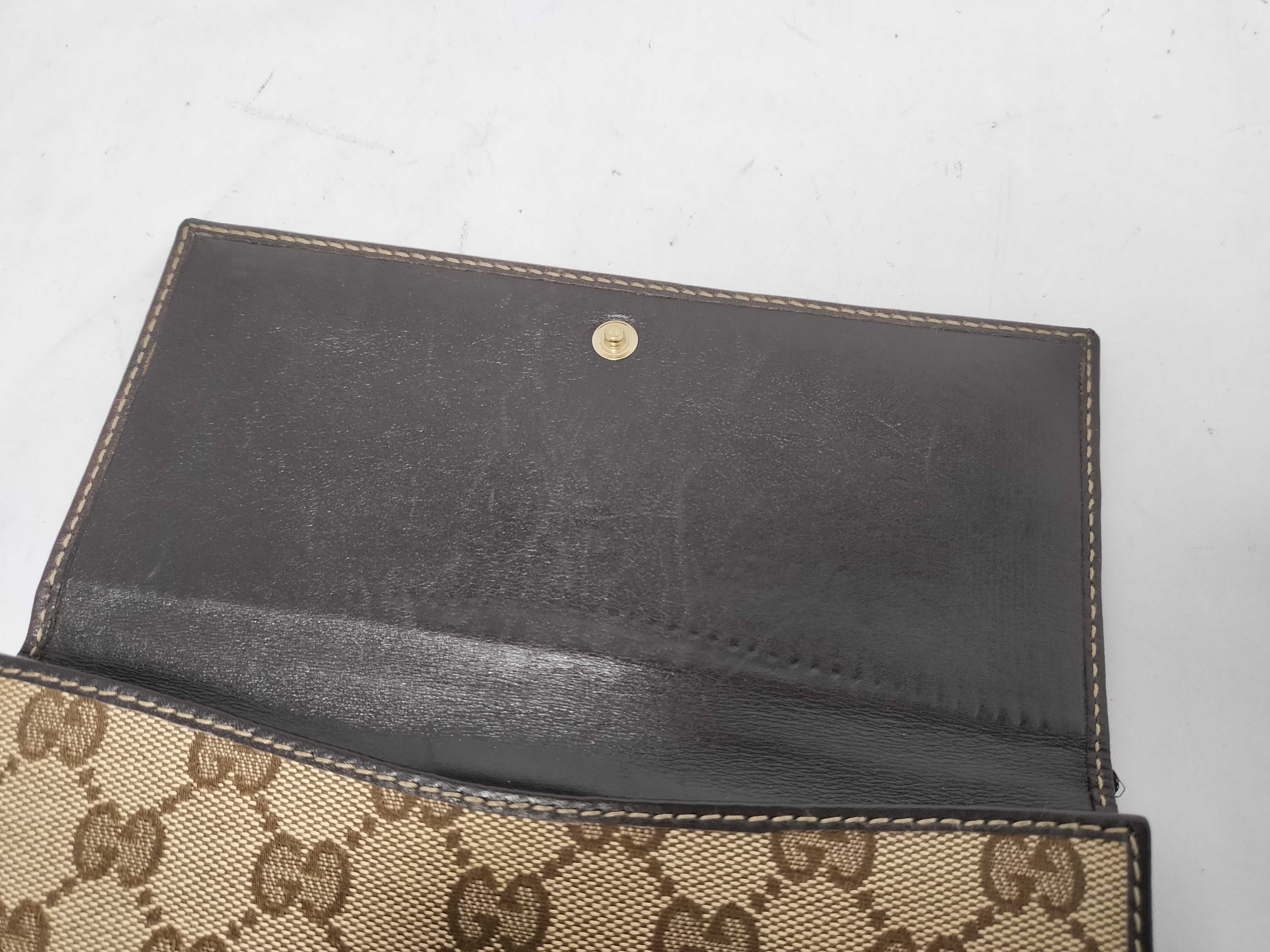 GG Canvas Gucci Interlocking GG Double Snap Wallet — view 9