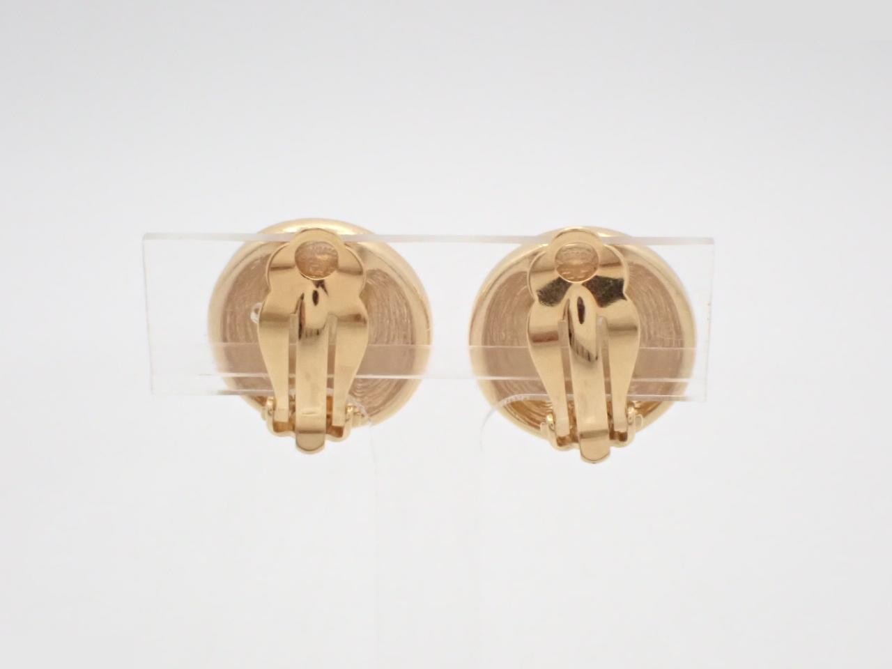 earrings, gold — view 2