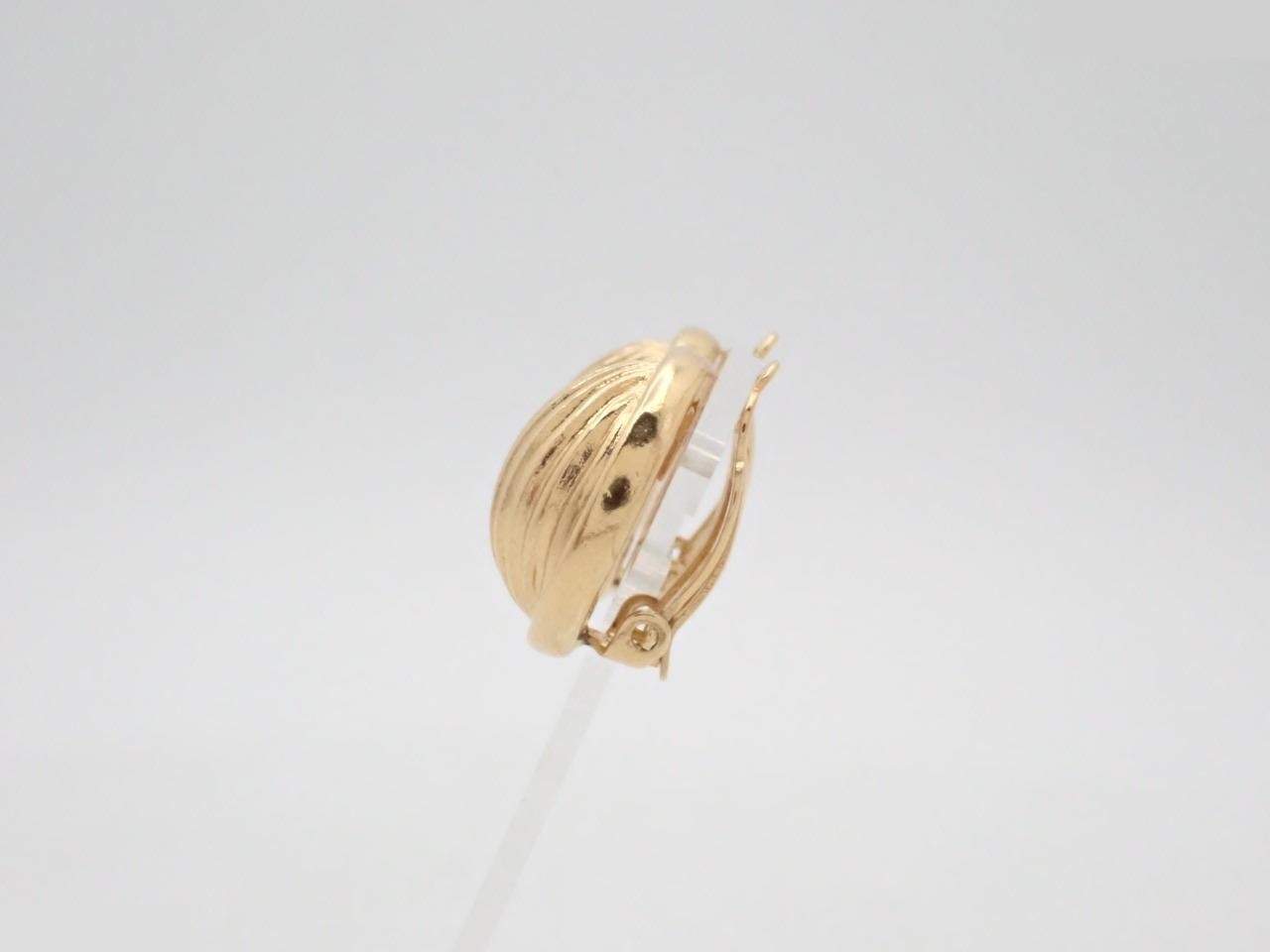earrings, gold — view 3
