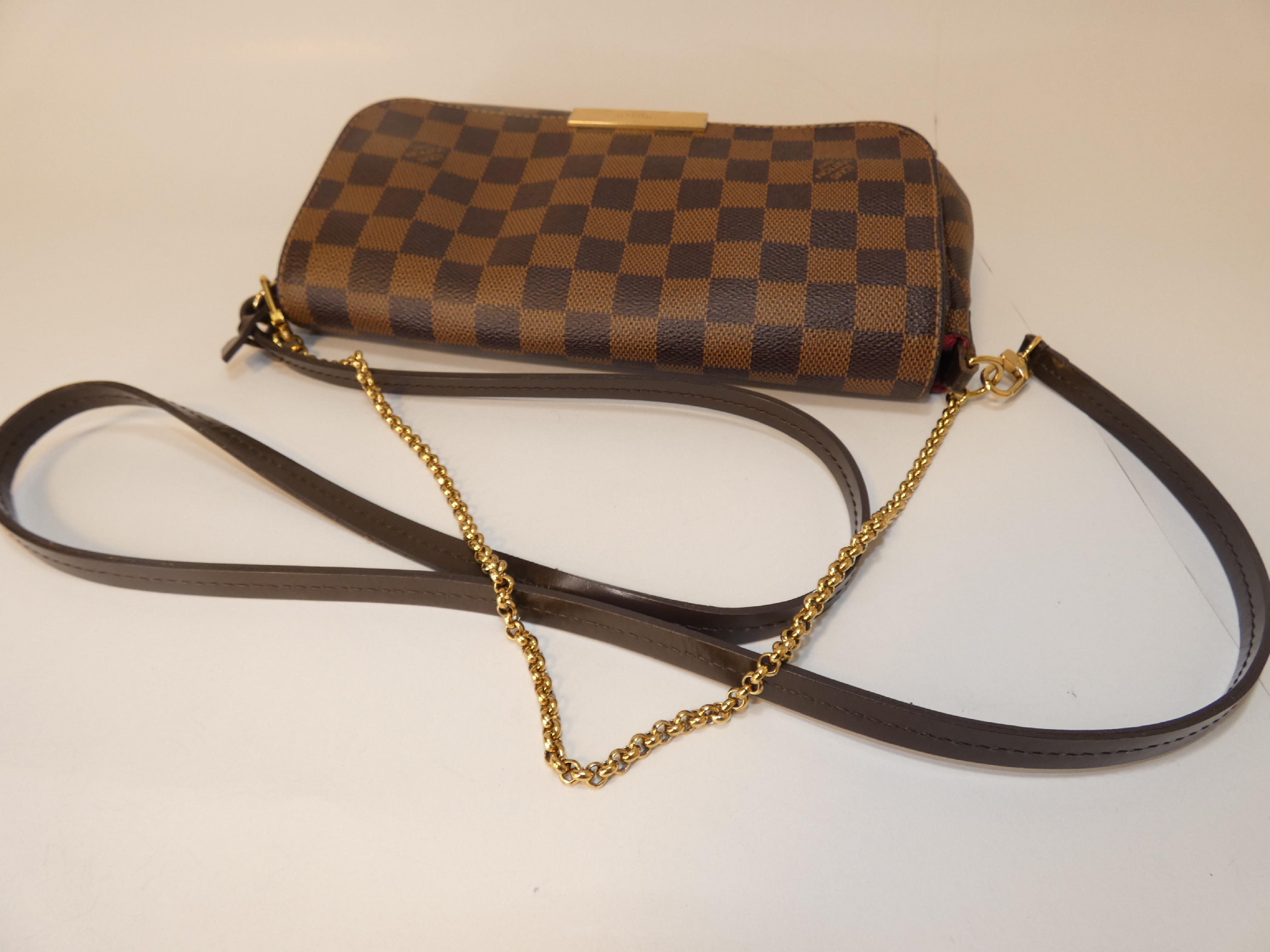 2-way Favorite MM Damier Chain Hand — view 4