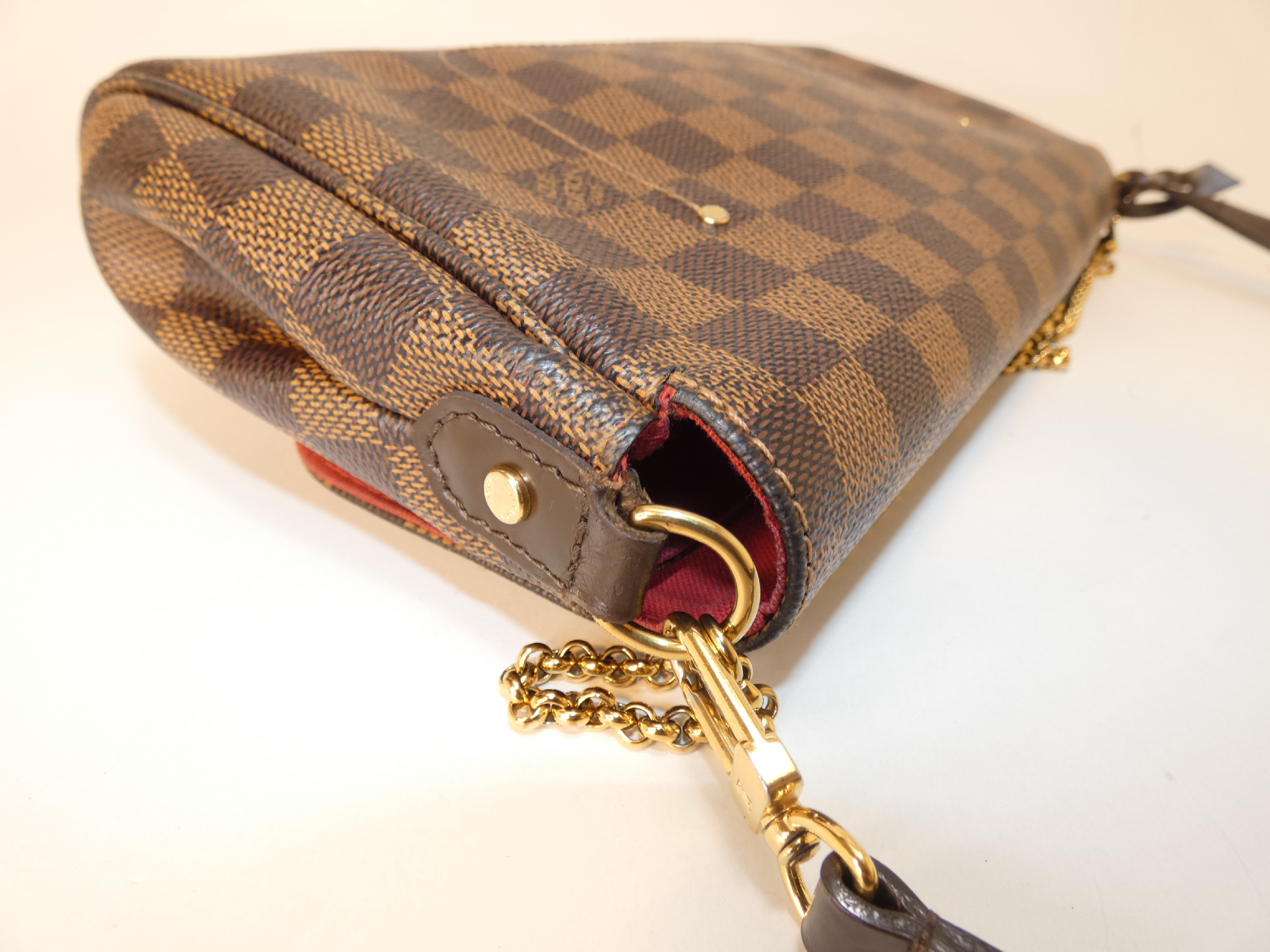2-way Favorite MM Damier Chain Hand — view 8