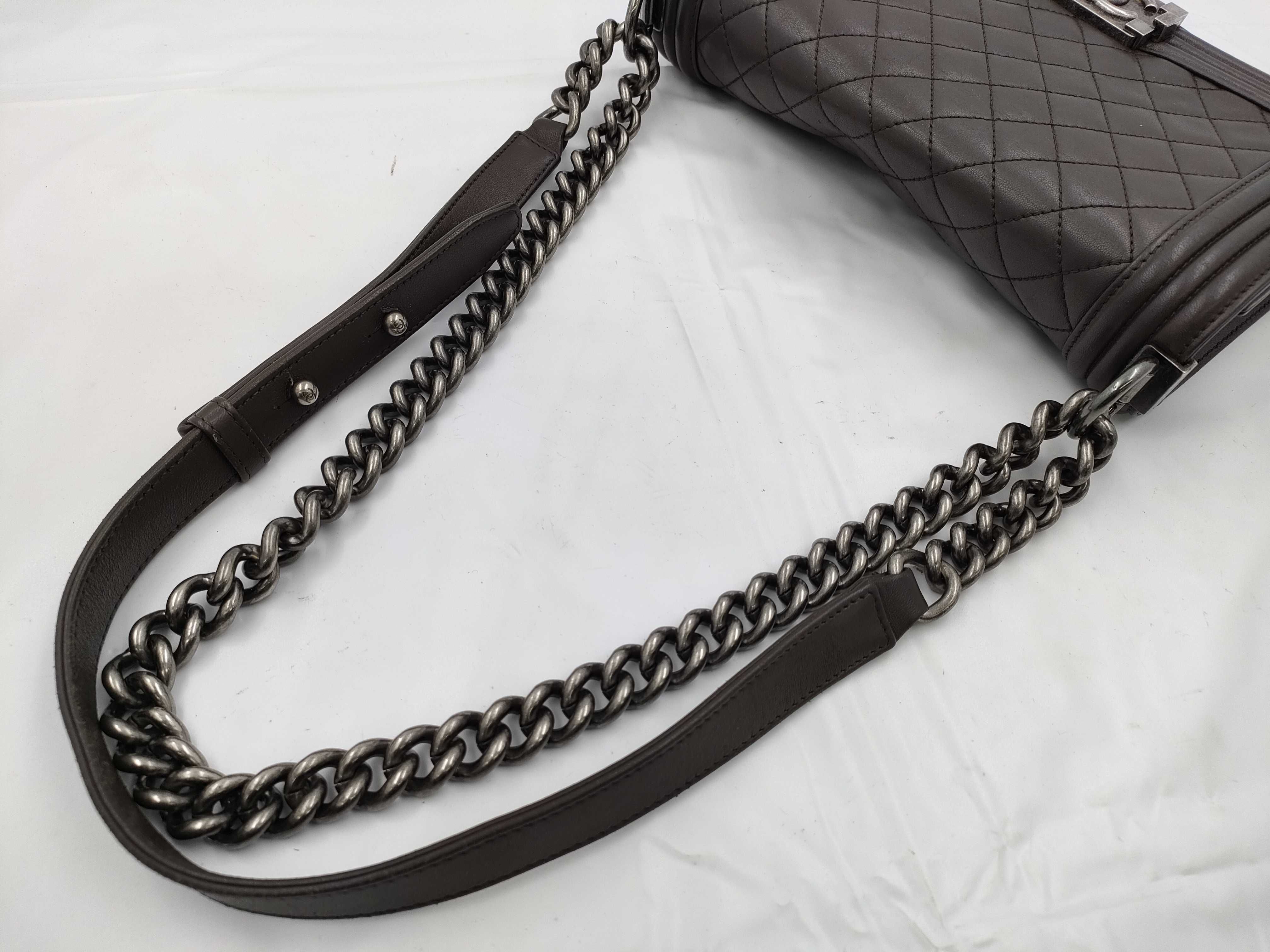 brown shoulder bag — view 5