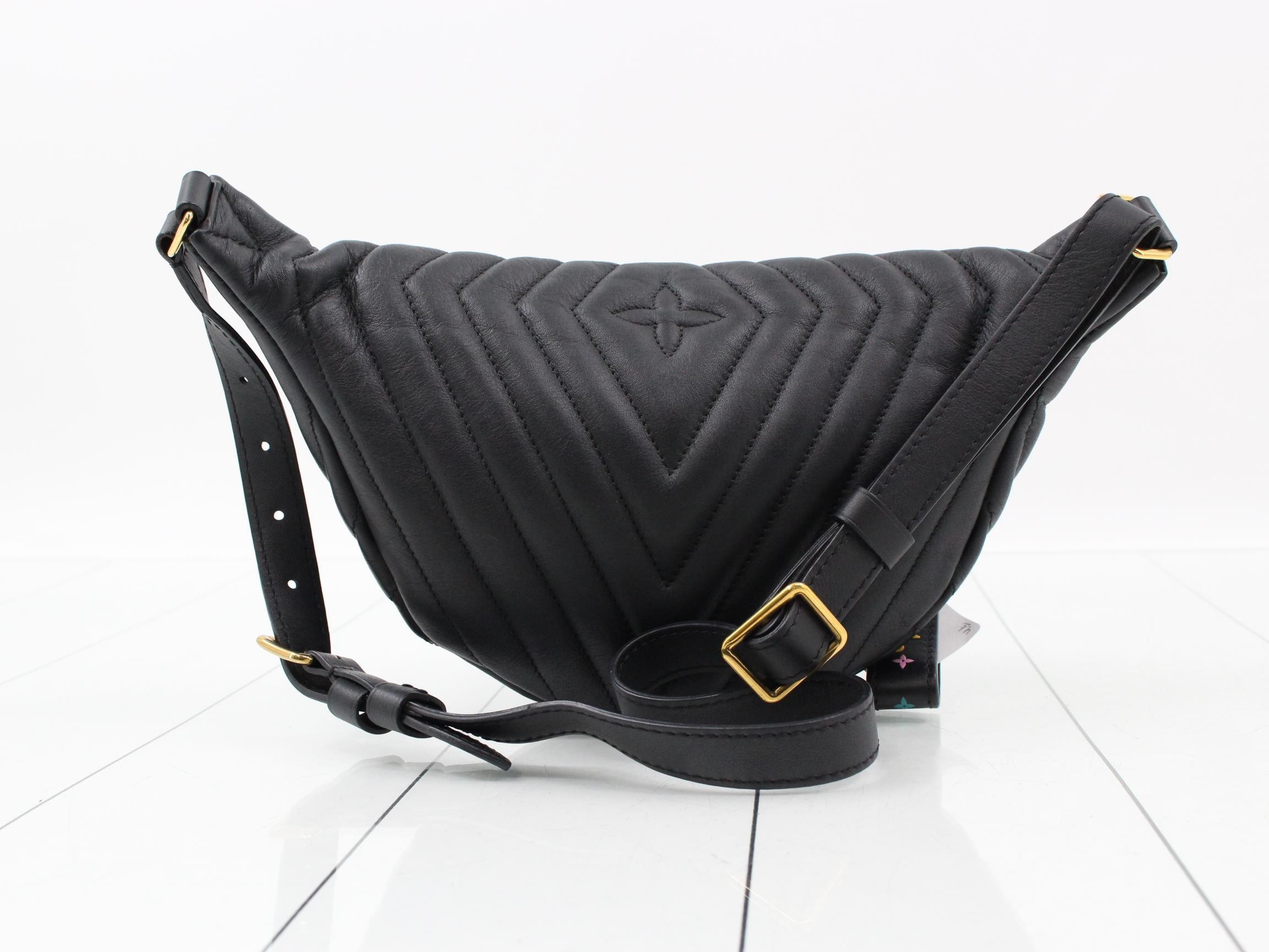New Wave Bum Bag Noir Waist Bag — view 2