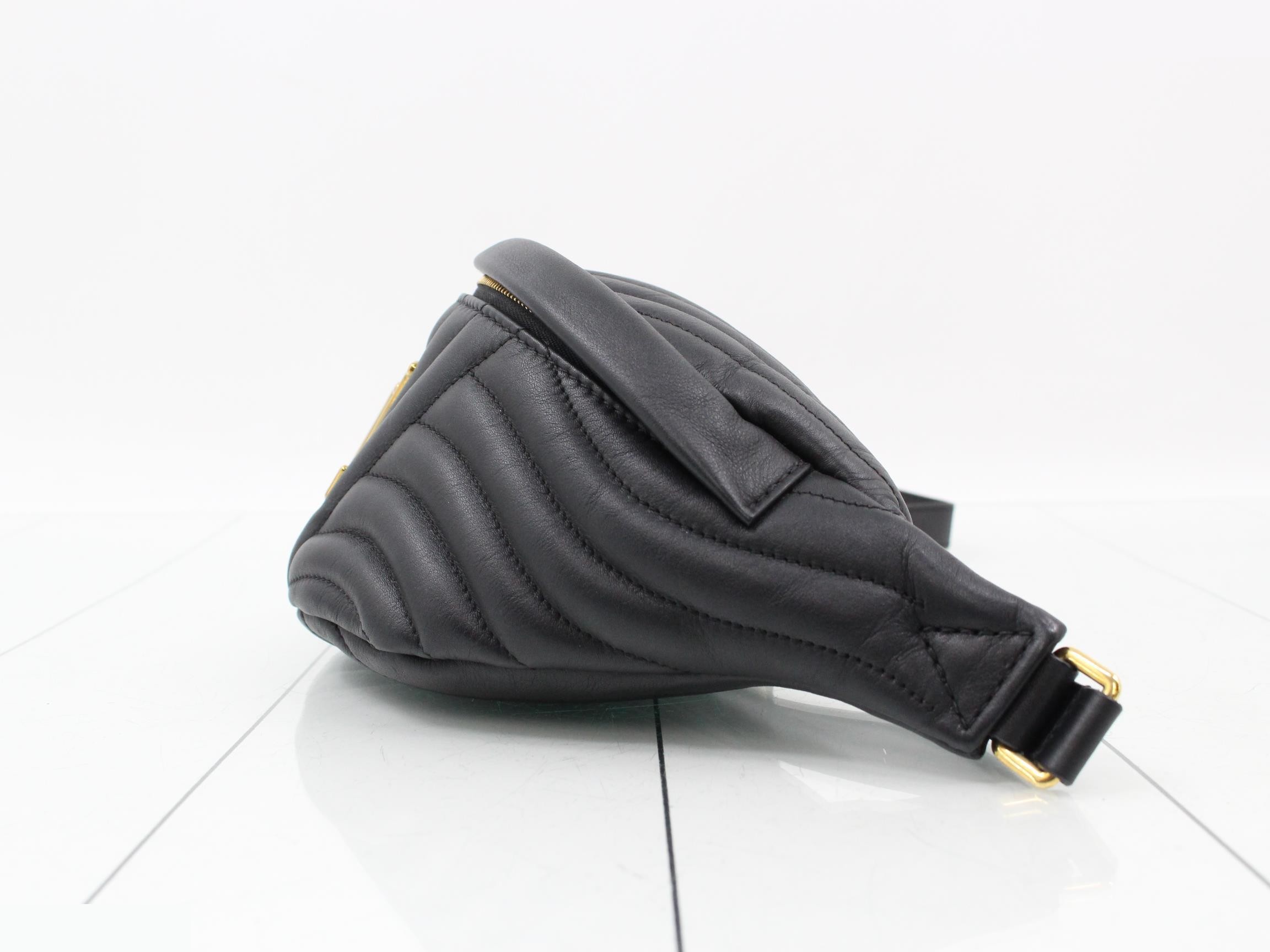 New Wave Bum Bag Noir Waist Bag — view 3