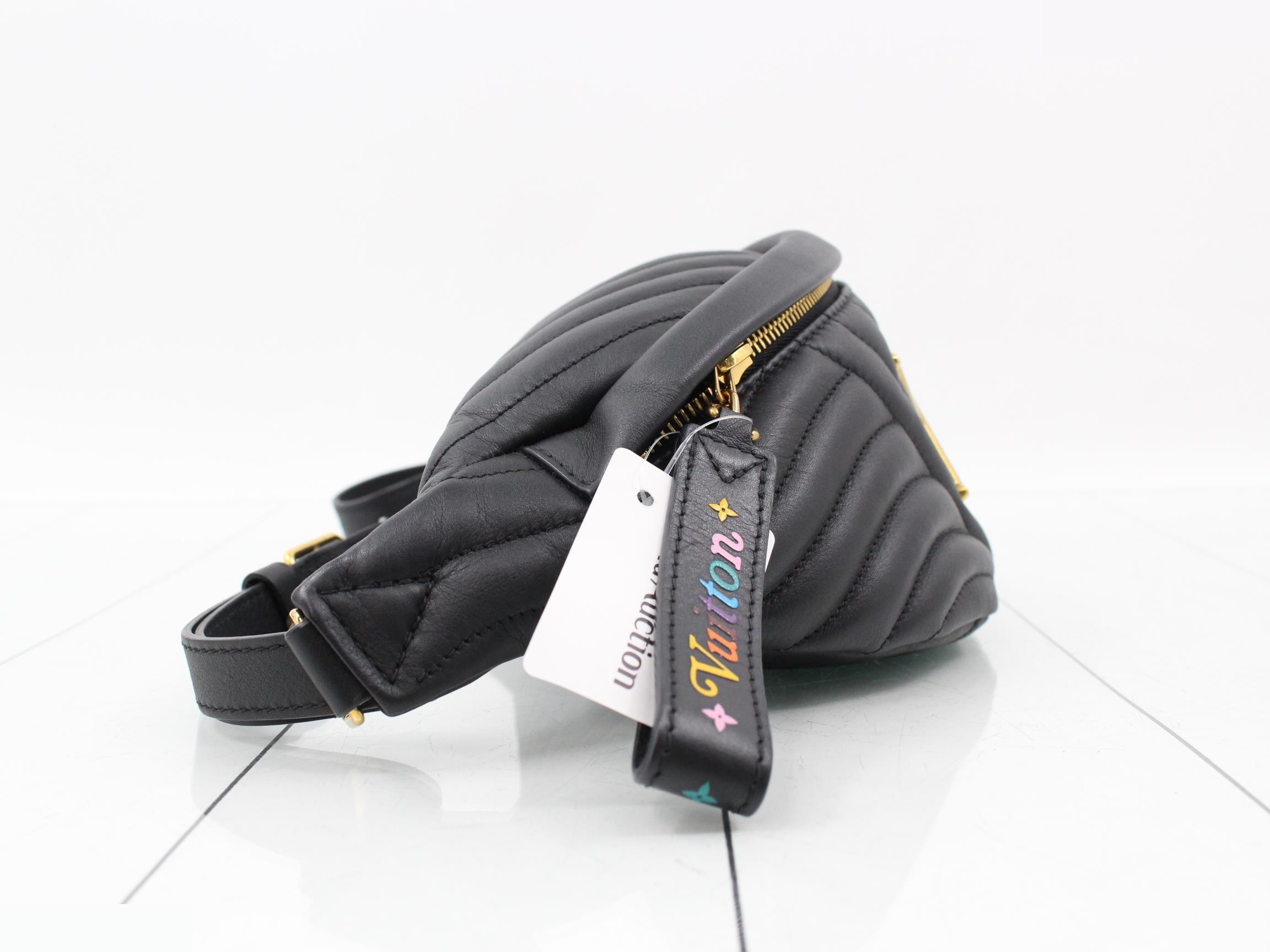 New Wave Bum Bag Noir Waist Bag — view 4