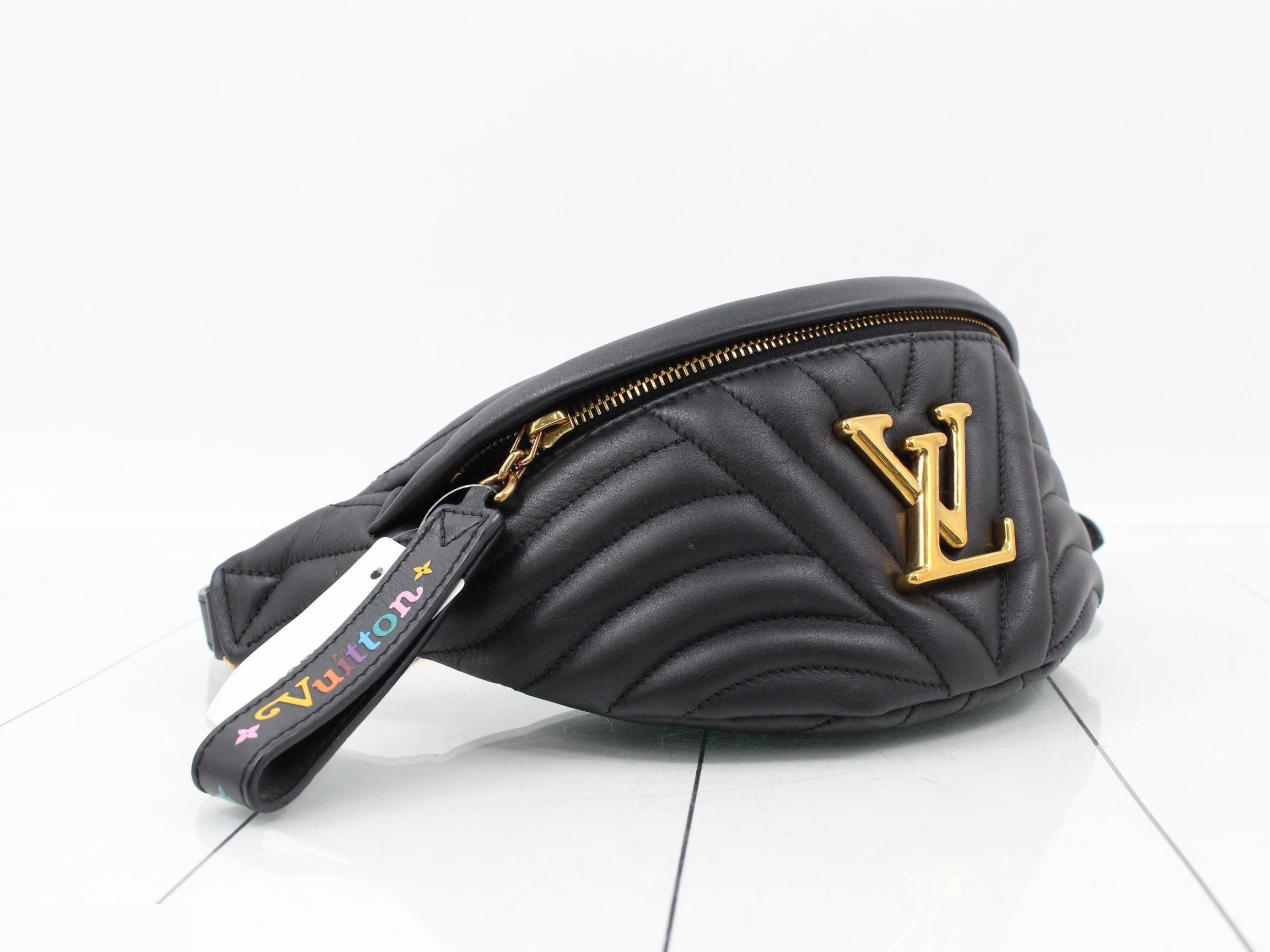 New Wave Bum Bag Noir Waist Bag — view 5