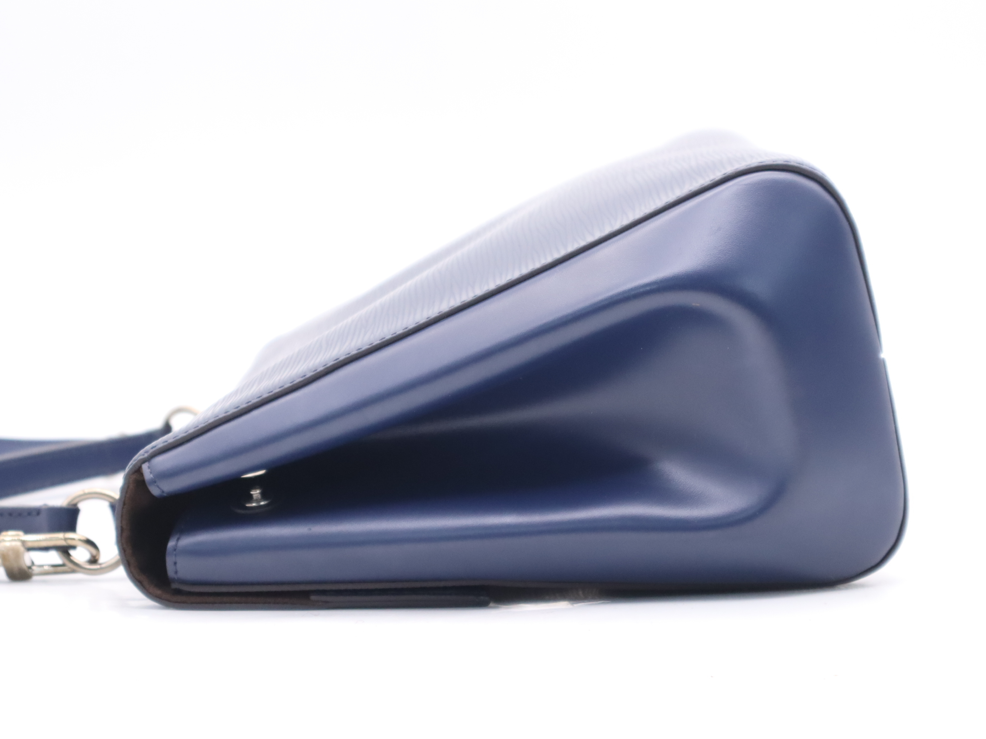 M41299 Epicurny MM Indigo Blue Shoulder Bag with Shoulder Strap and Clochette — view 3