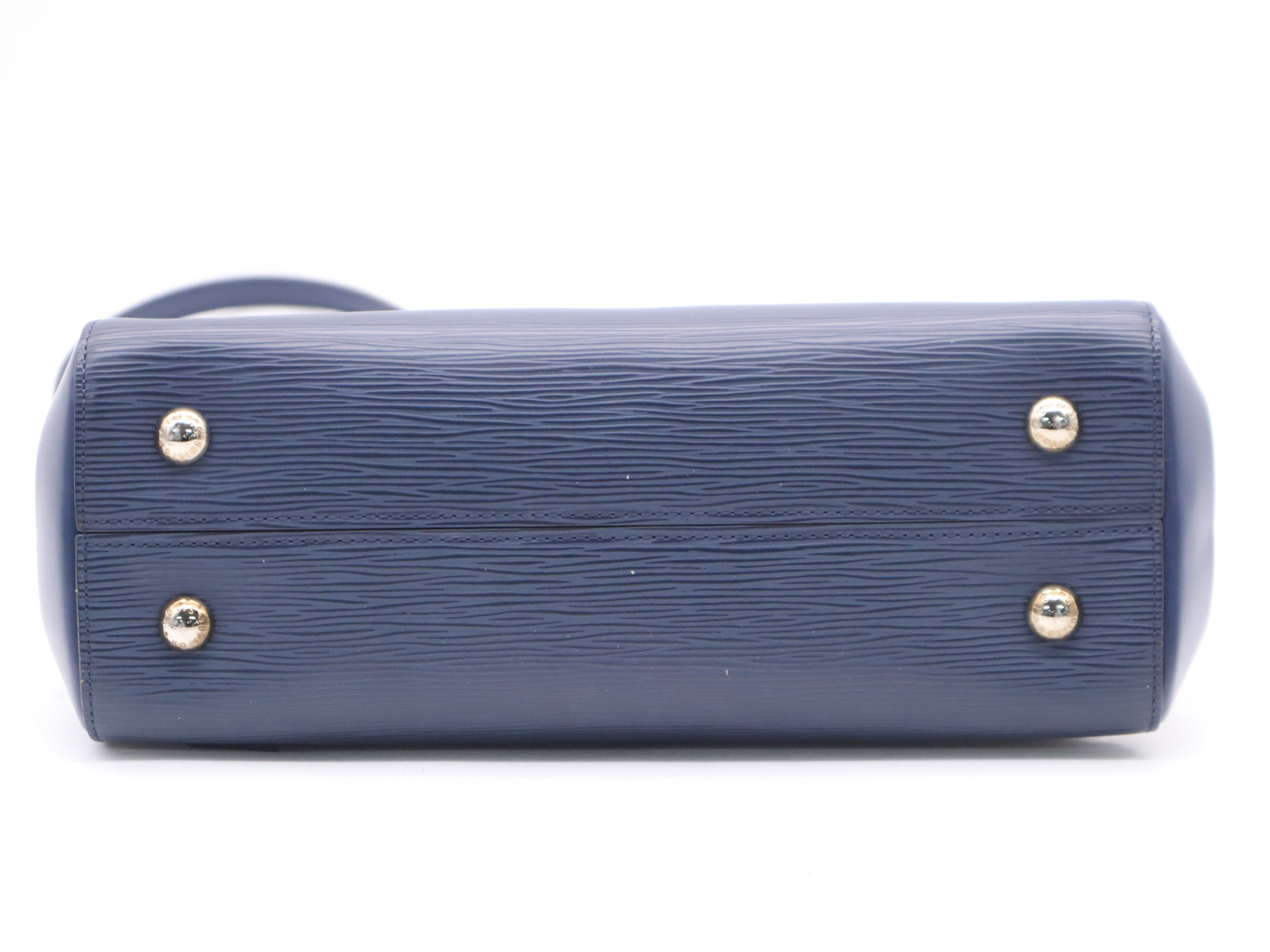 M41299 Epicurny MM Indigo Blue Shoulder Bag with Shoulder Strap and Clochette — view 4