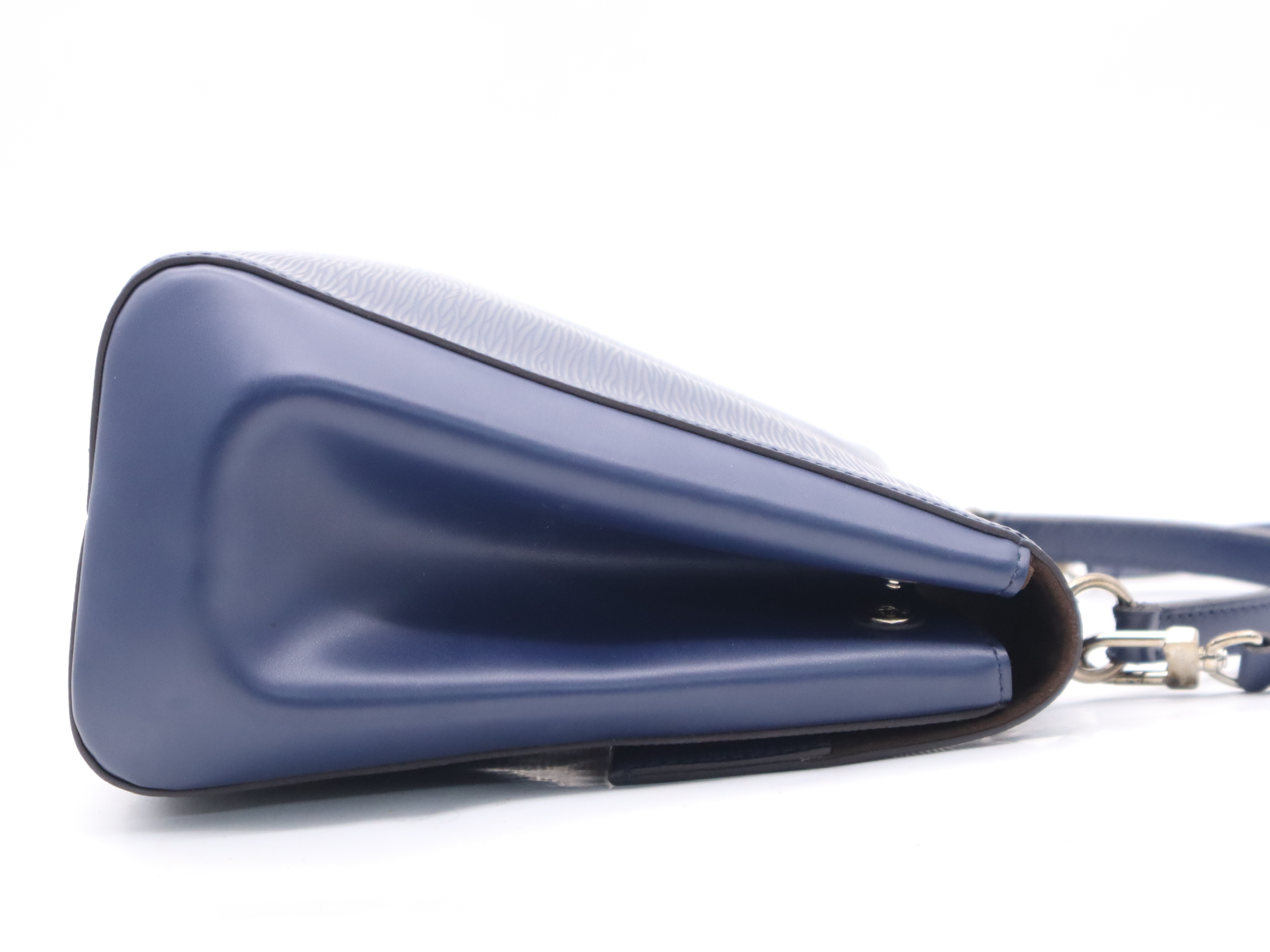 M41299 Epicurny MM Indigo Blue Shoulder Bag with Shoulder Strap and Clochette — view 5