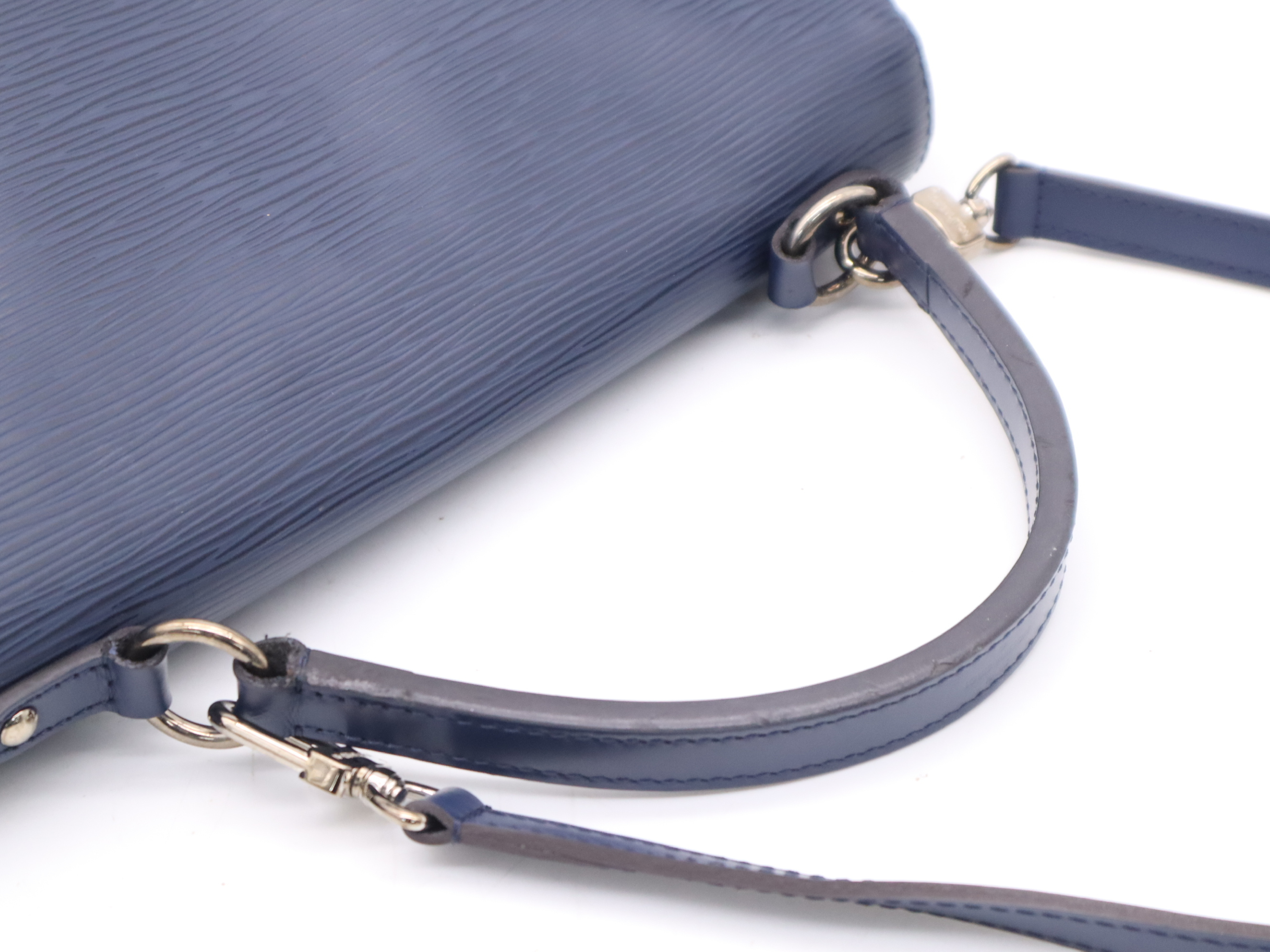 M41299 Epicurny MM Indigo Blue Shoulder Bag with Shoulder Strap and Clochette — view 6