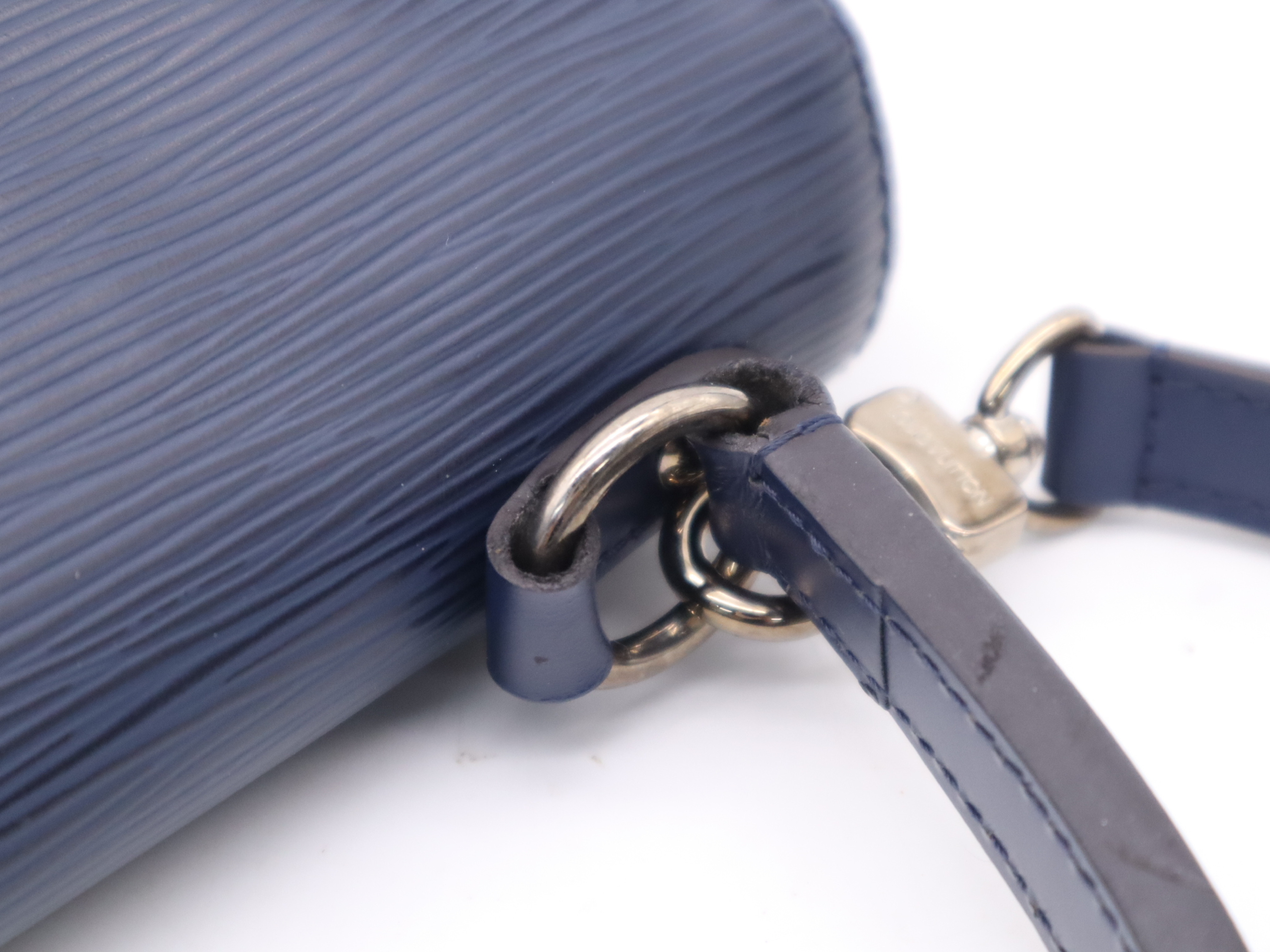 M41299 Epicurny MM Indigo Blue Shoulder Bag with Shoulder Strap and Clochette — view 8