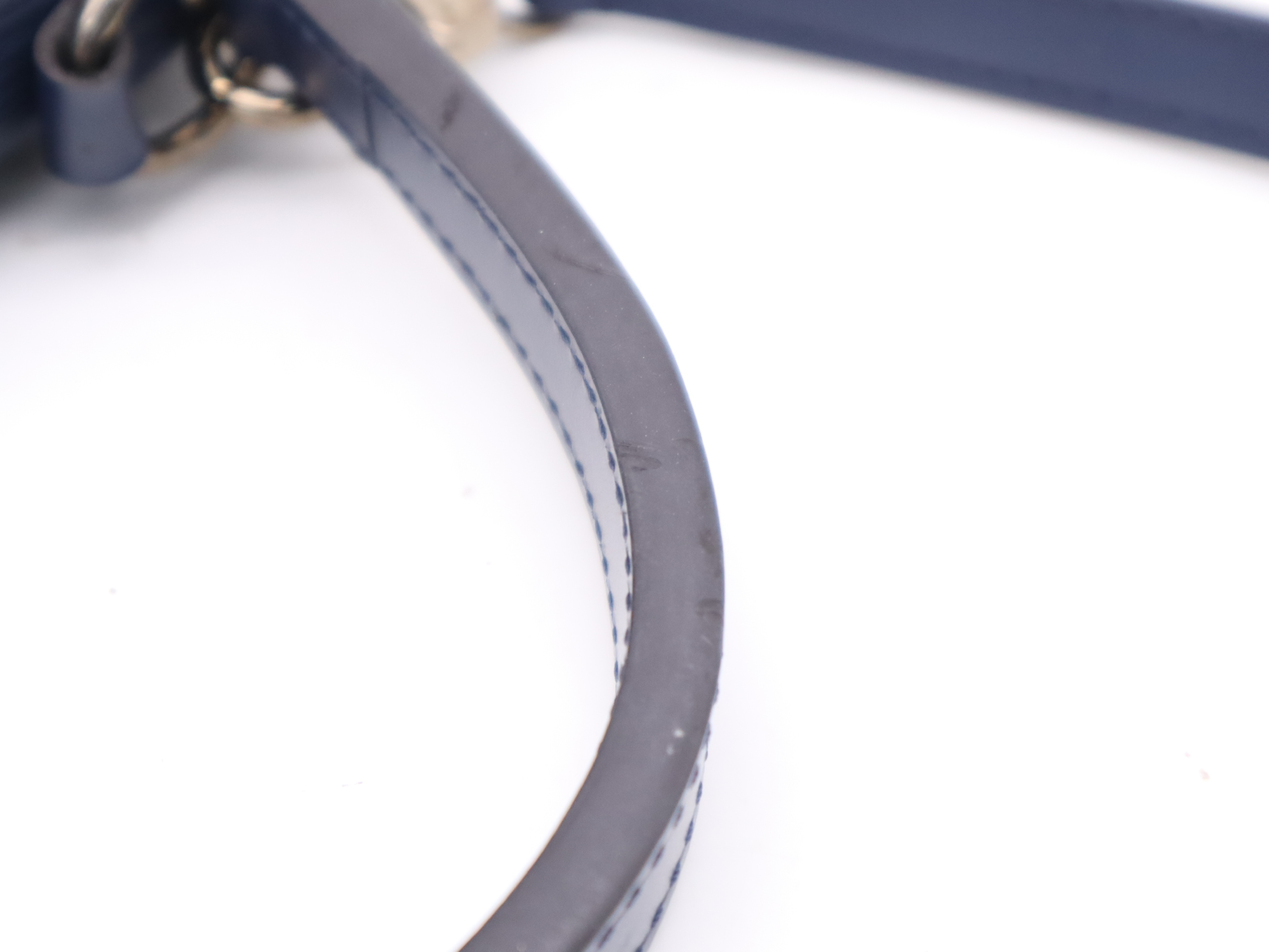 M41299 Epicurny MM Indigo Blue Shoulder Bag with Shoulder Strap and Clochette — view 9
