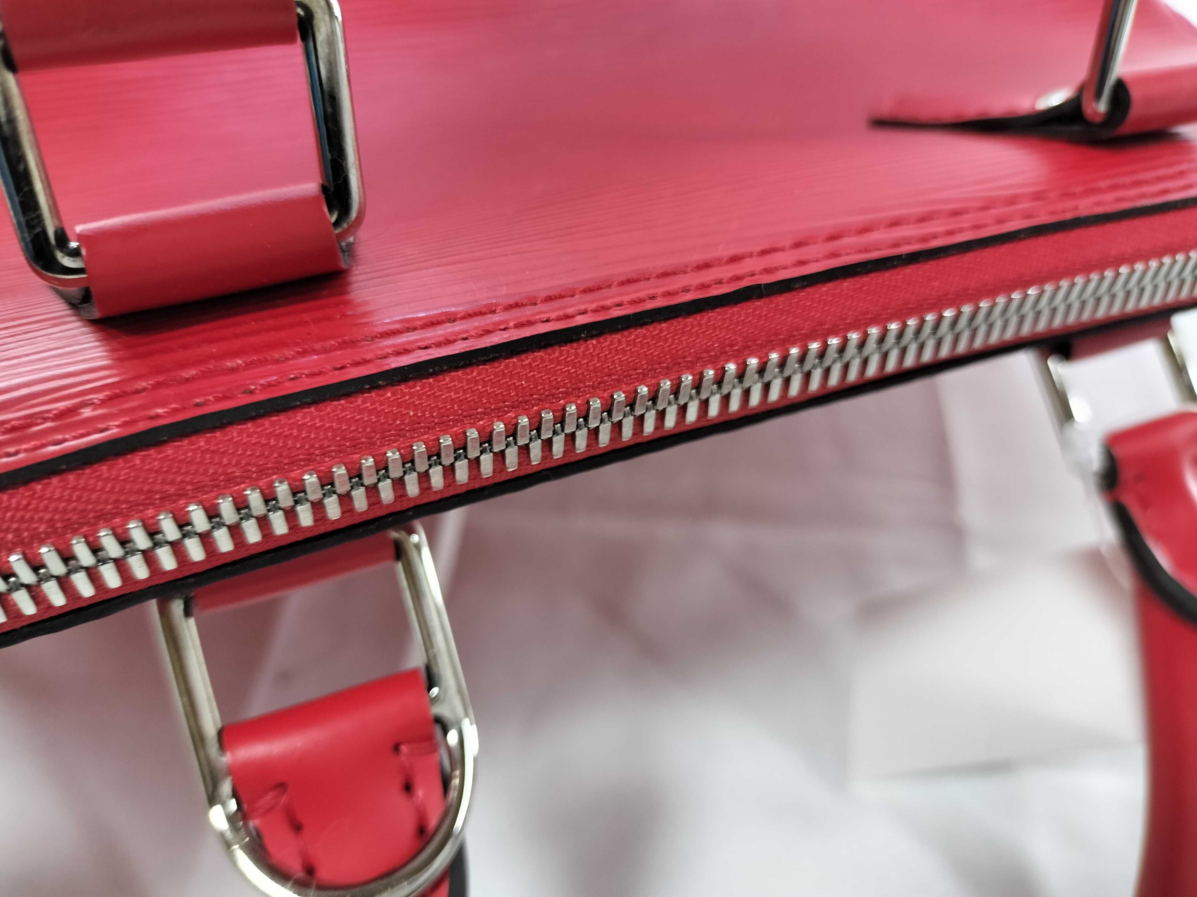 Epi Alma Red Handbag — view 6