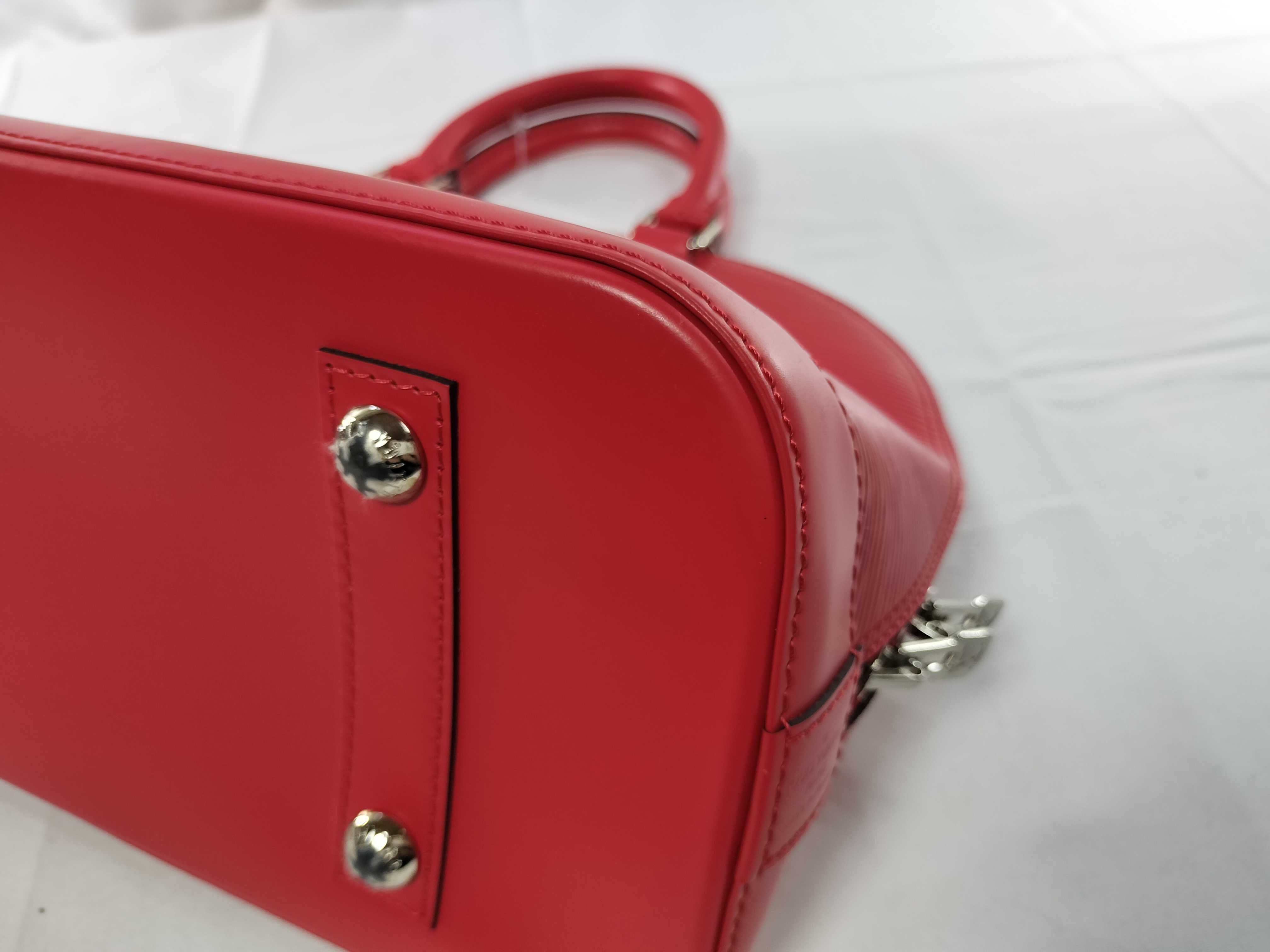 Epi Alma Red Handbag — view 7