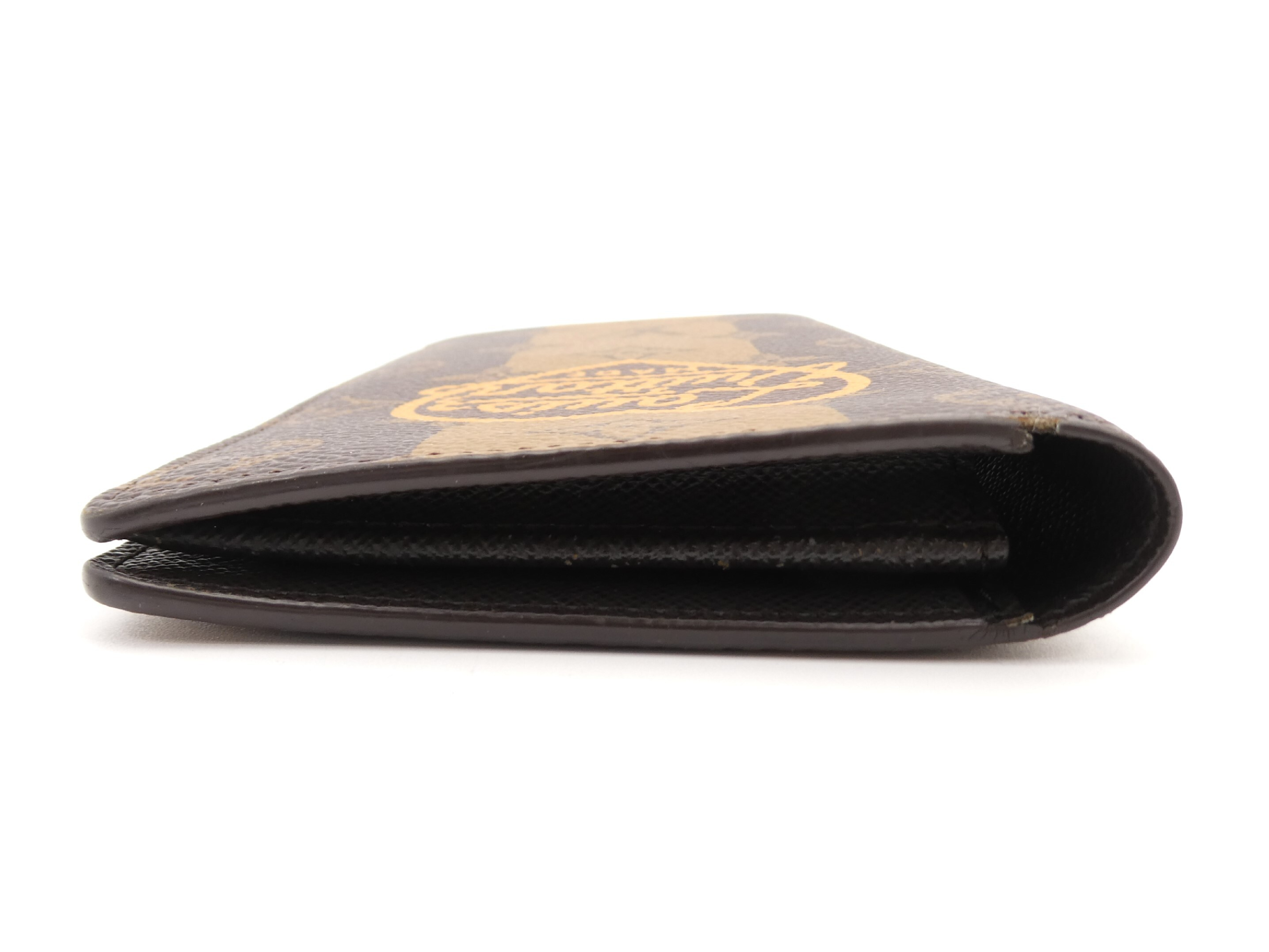 Monogram Stripe Portefeuille Brazza Wallet (IC compatible) — view 4