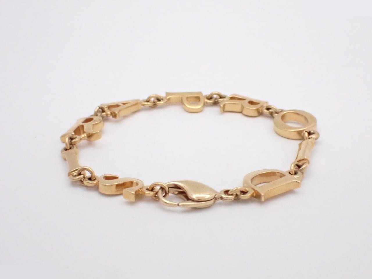 bracelet, gold, wrist circumference approximately 19.5 cm — view 2