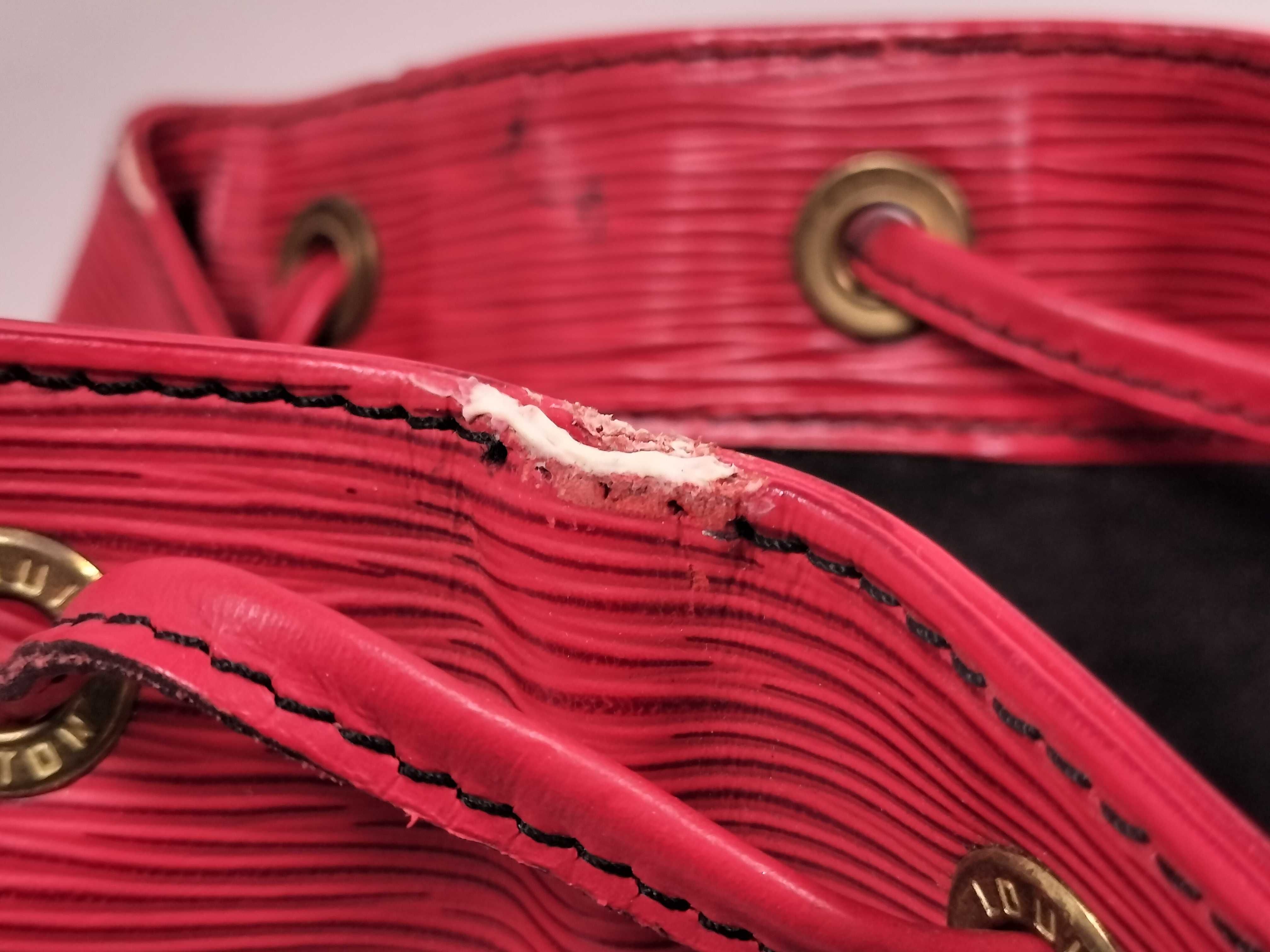 Epi Louis Vuitton Petit Noé Epi Shoulder Bag Epi Leather Red M59007 Shoulder Bag — view 13