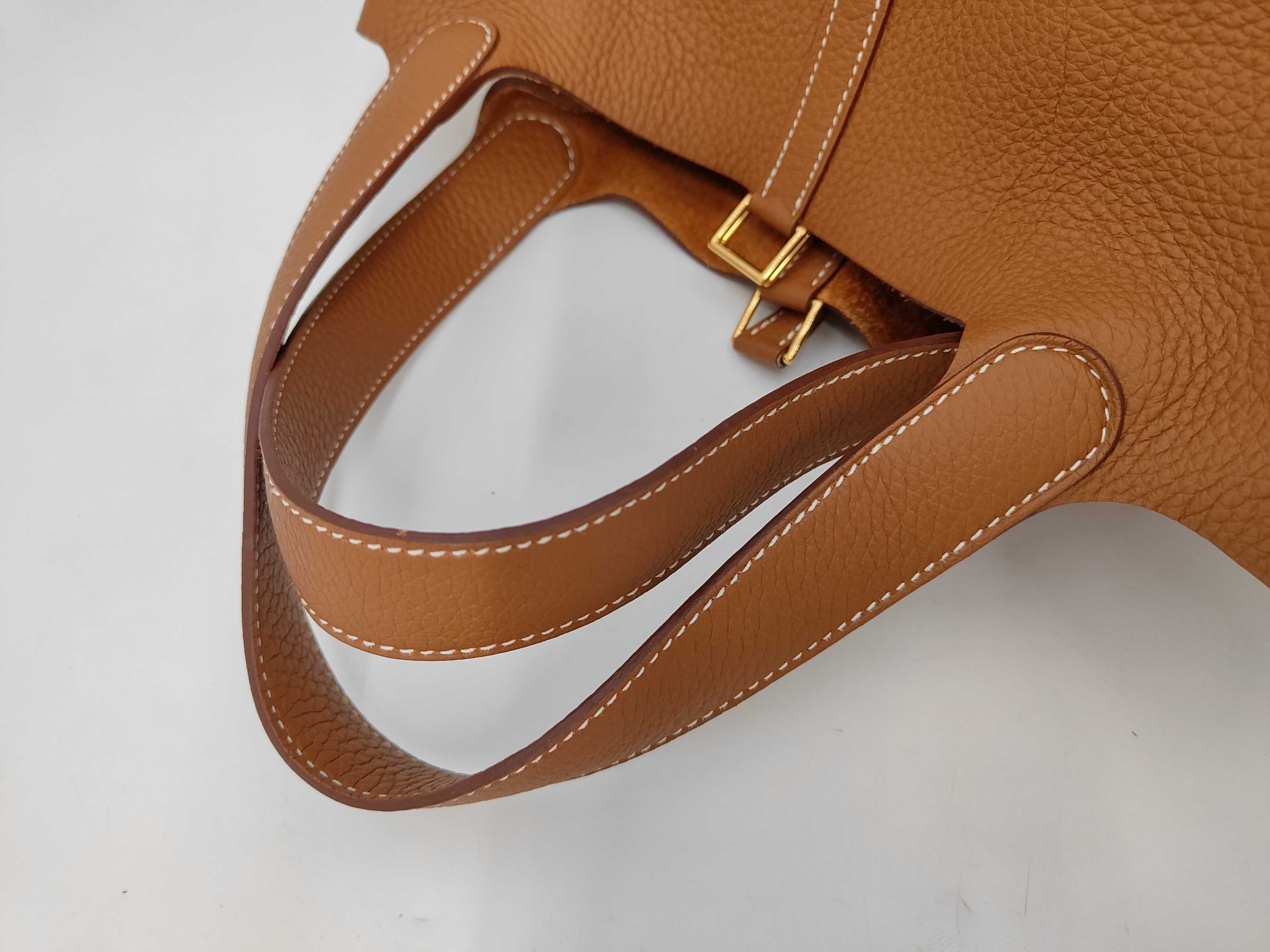 Picotin Lock MM Handbag, Brown Handbag — view 4