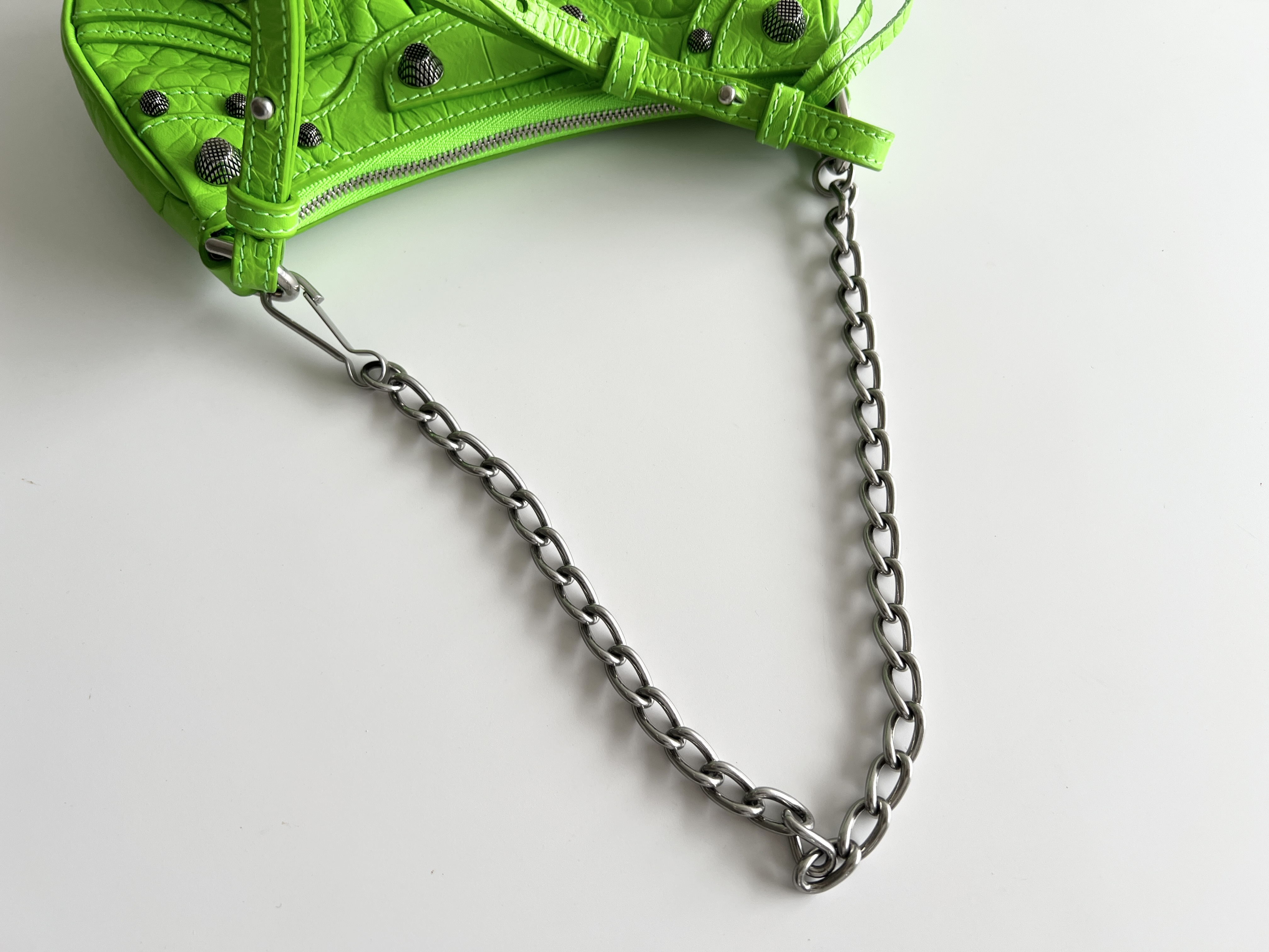Lucagol Leather Chain 2-Way Handbag — view 5