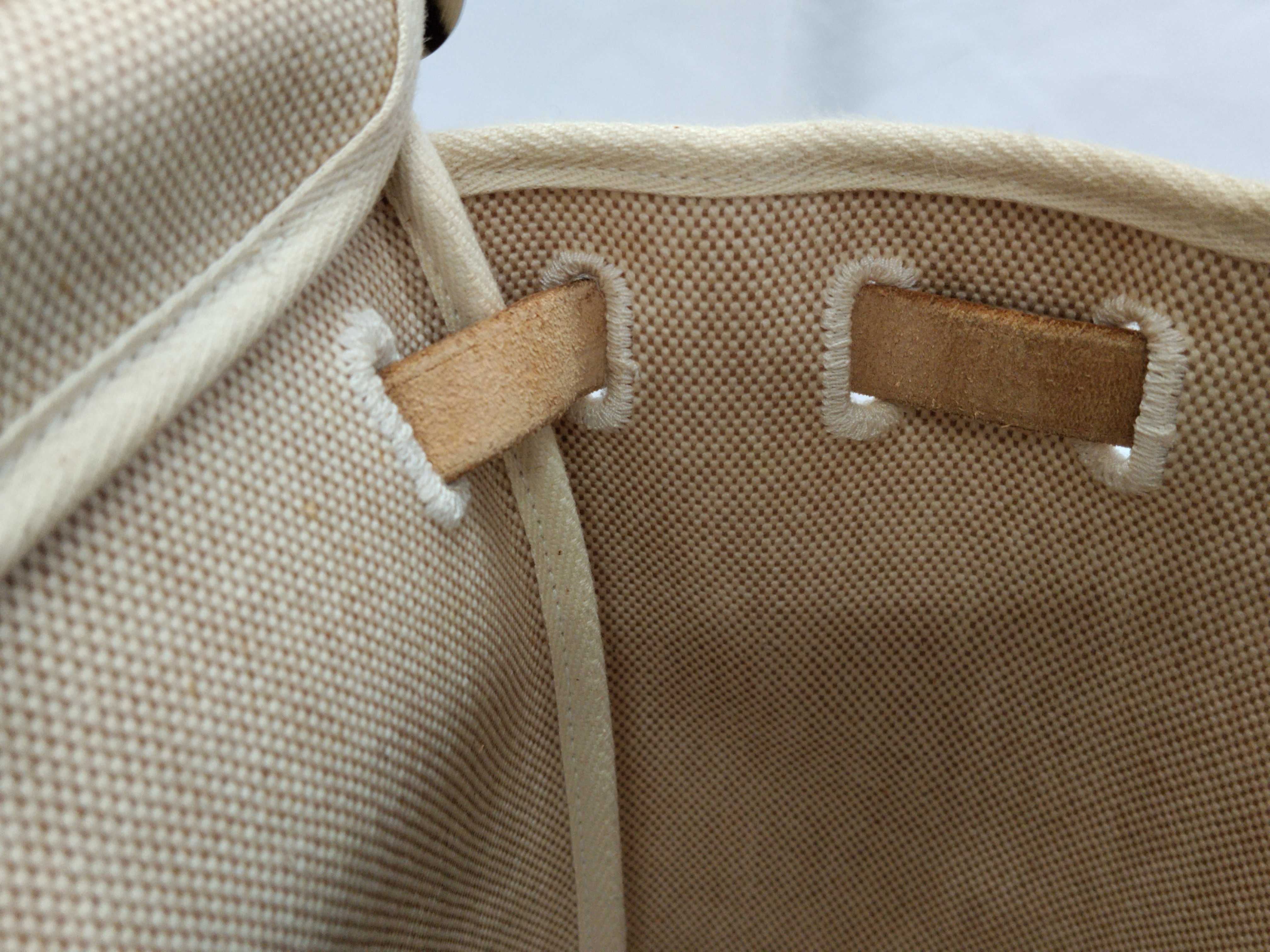 Herbag bag, Hermes Herbag MM Ad Toile H Box Calf Brown C Replacement bag Backpack — view 10