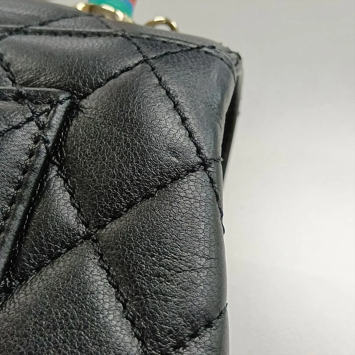 Coco Handle 19 XXS Lambskin 2-Way Handbag, Black with Gold Hardware, 31050935 (Serial Number ), AS2215 — view 14