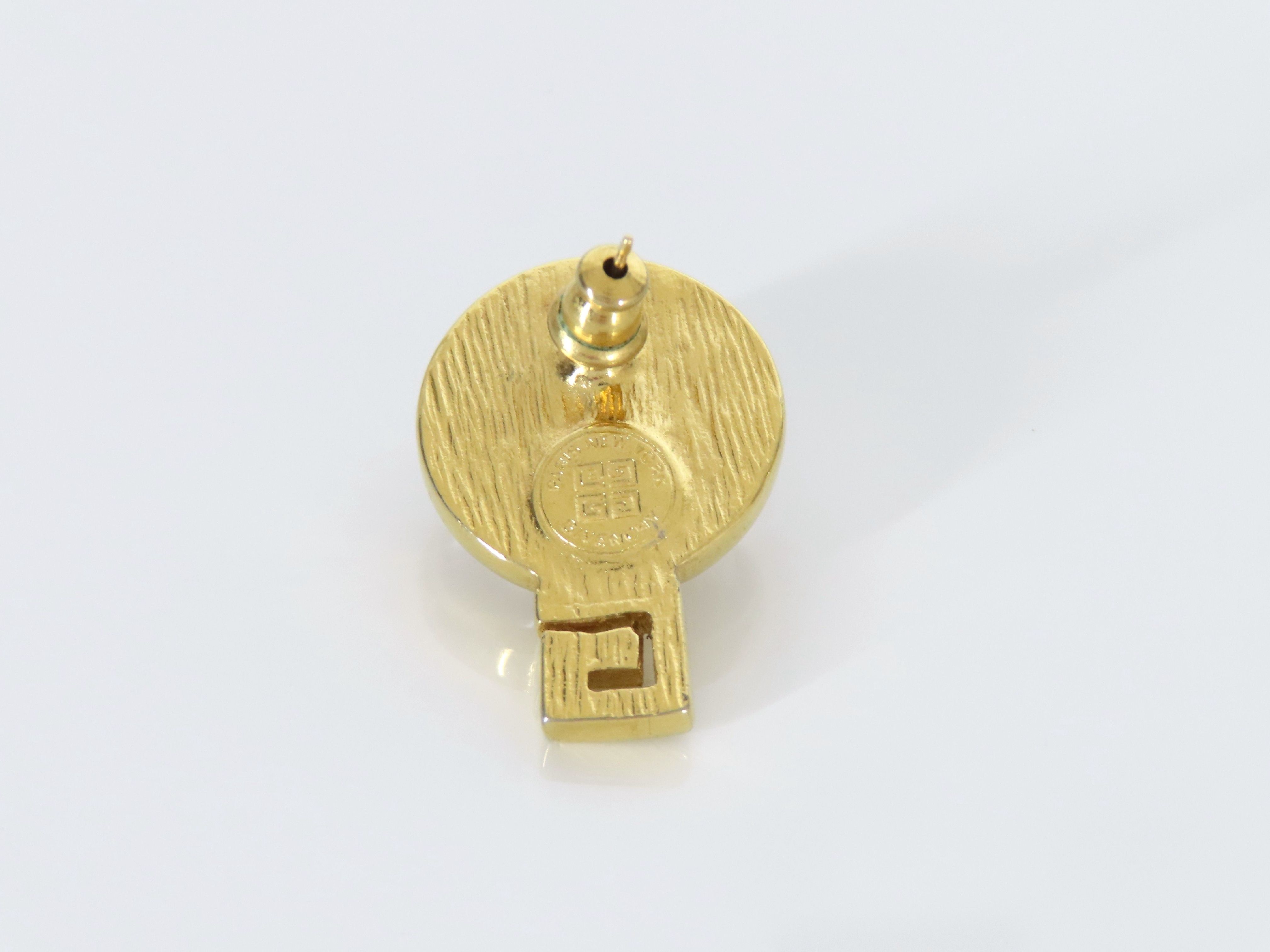 earrings, G pearl gold earrings — view 6