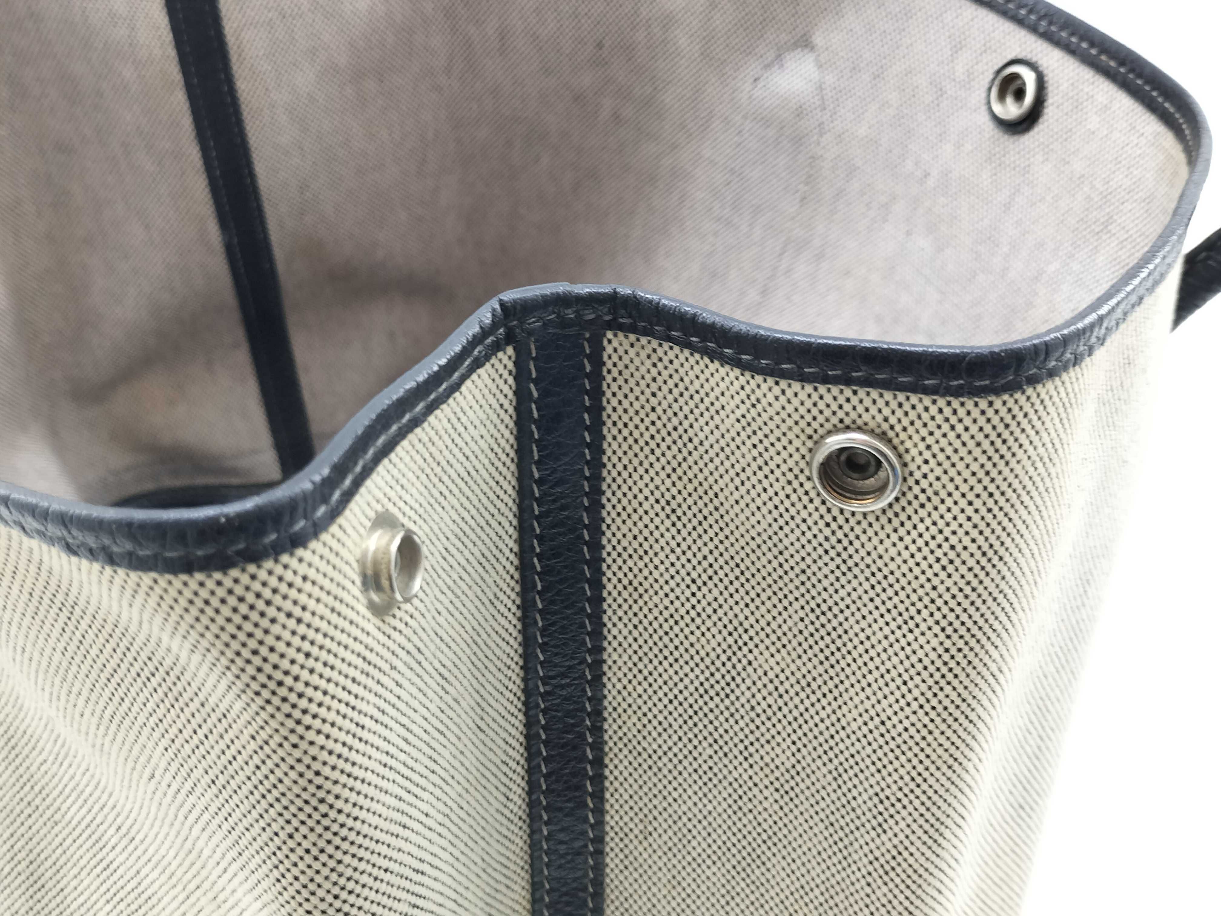 Garden Party PM Toile Leather Black — view 14