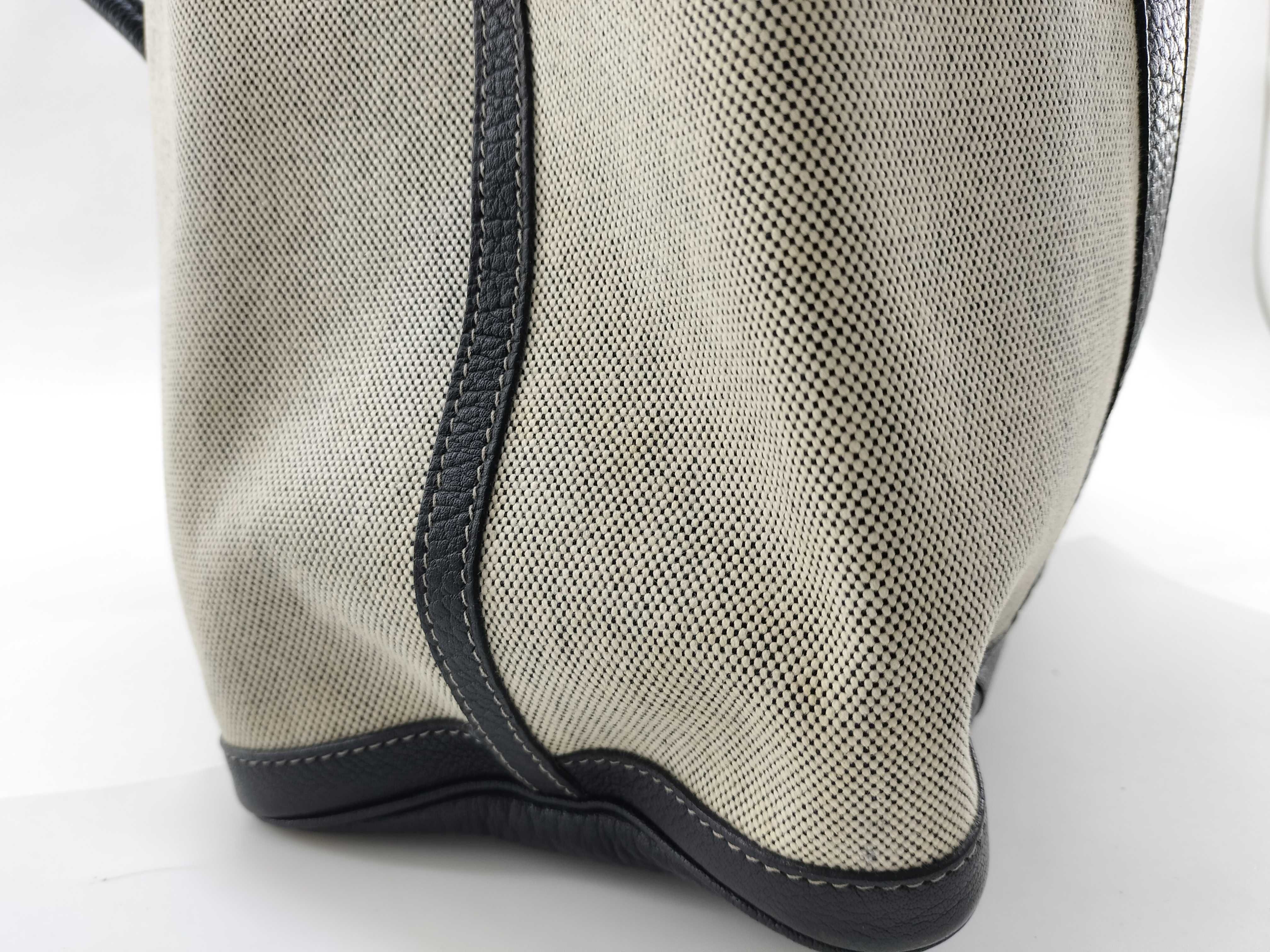 Garden Party PM Toile Leather Black — view 15